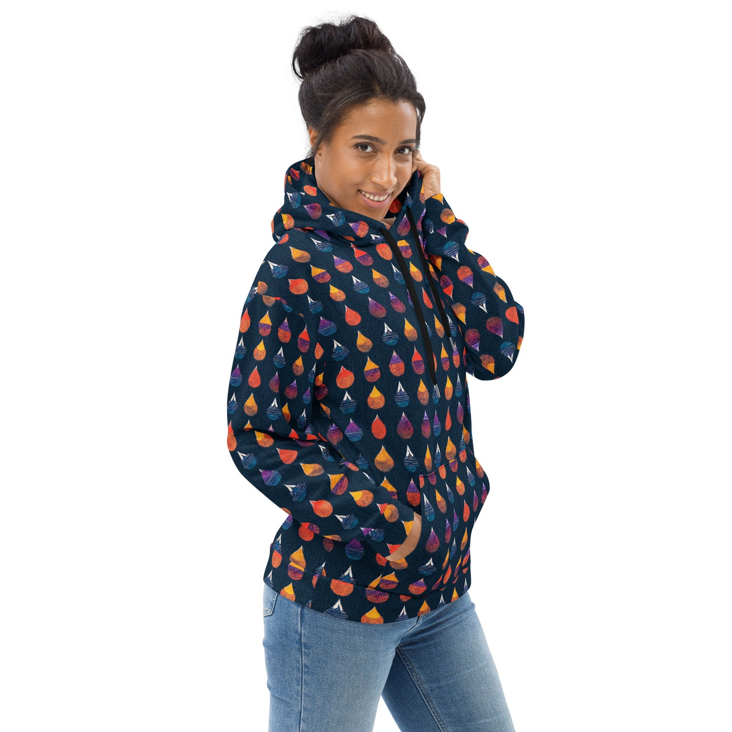 Prismatic Precipitation Women’s Hoodie