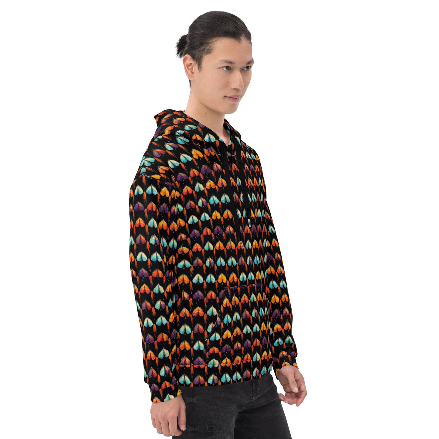 Quilted Wings Men’s Hoodie