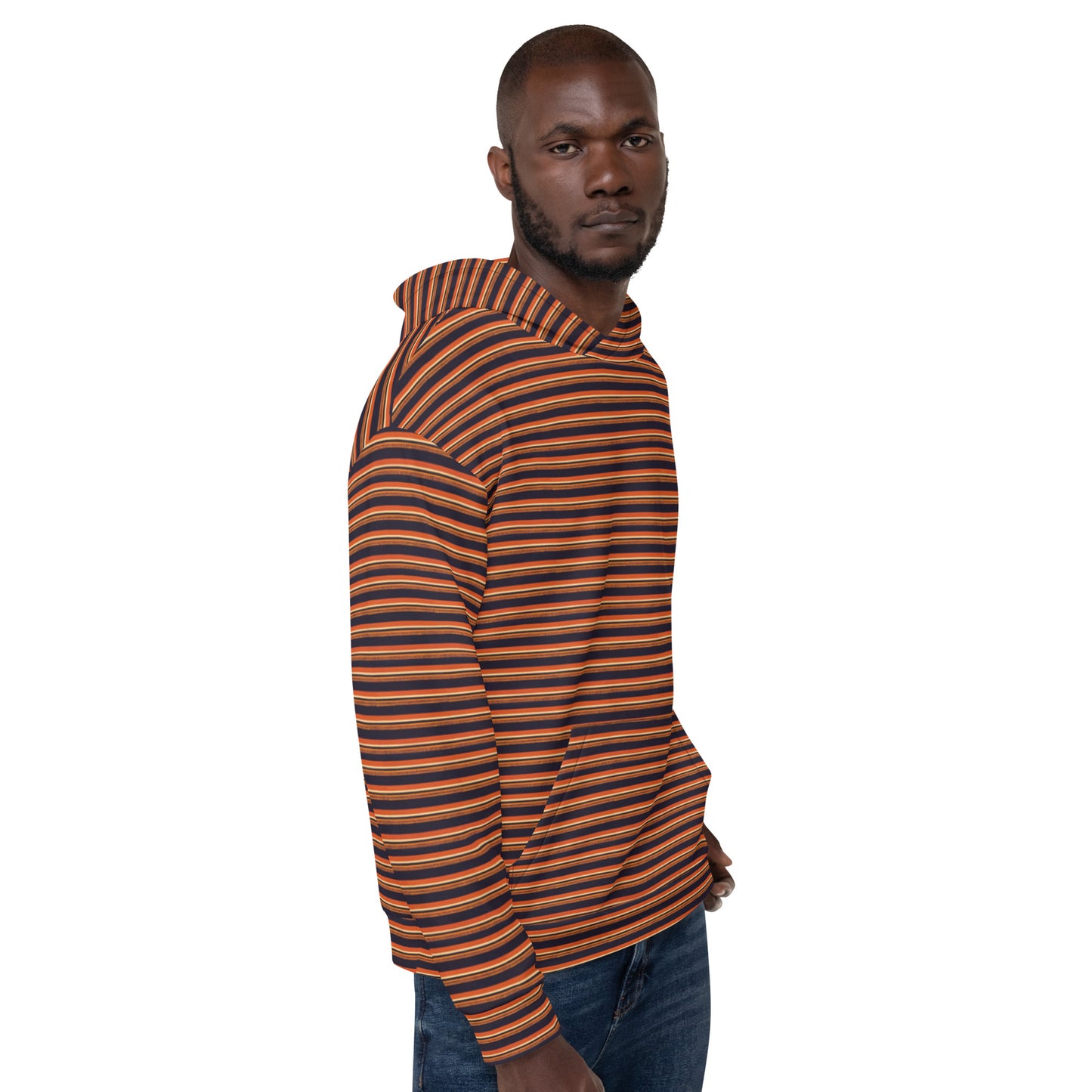 Savanna Sunset Stitches Men’s Hoodie