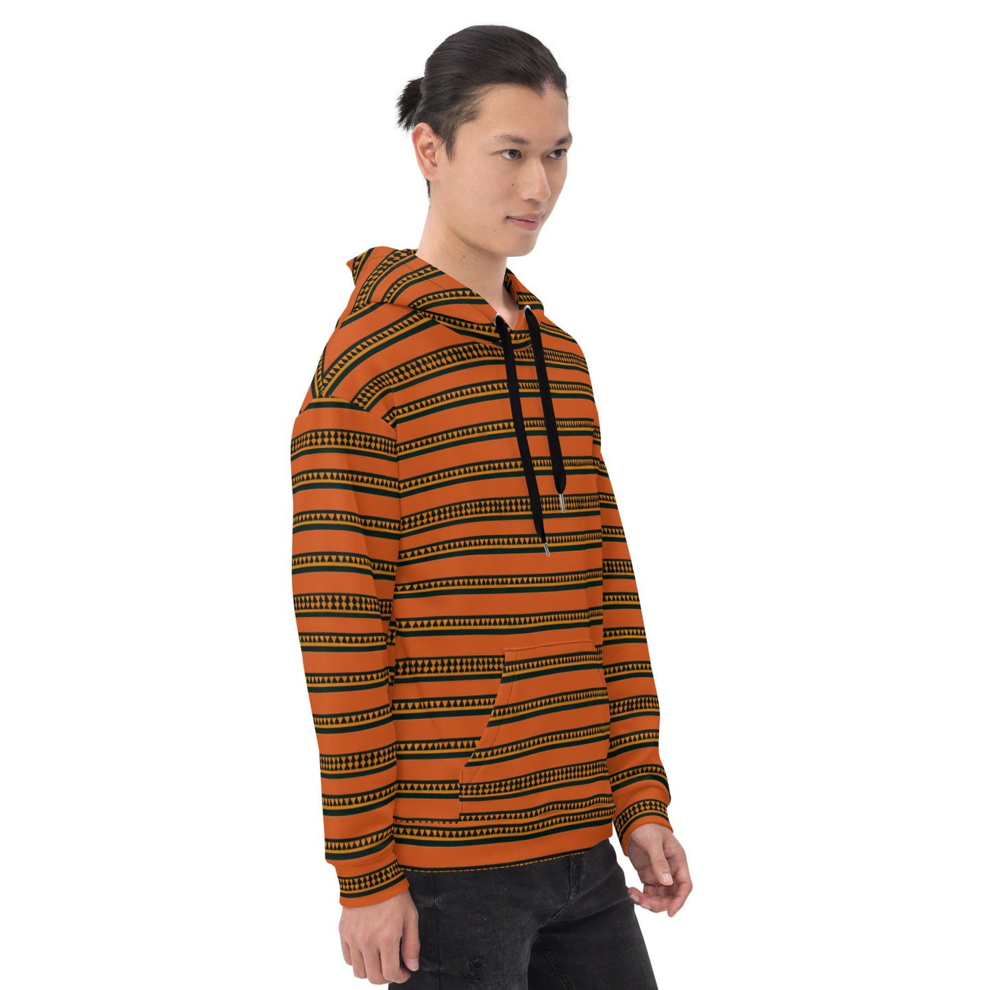 Timbuktu Tangerine Tapestry Men’s Hoodie