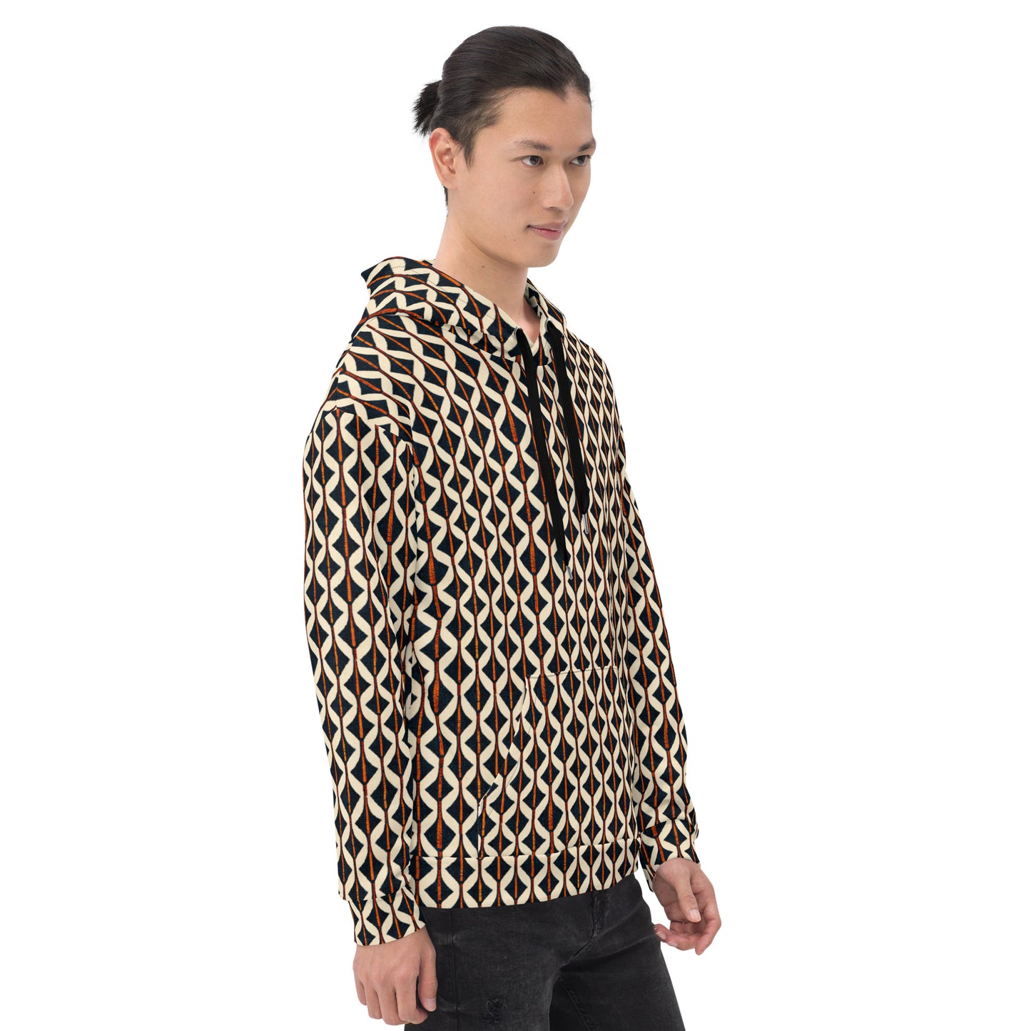 Tribal Tones In Harmony Men’s Hoodie