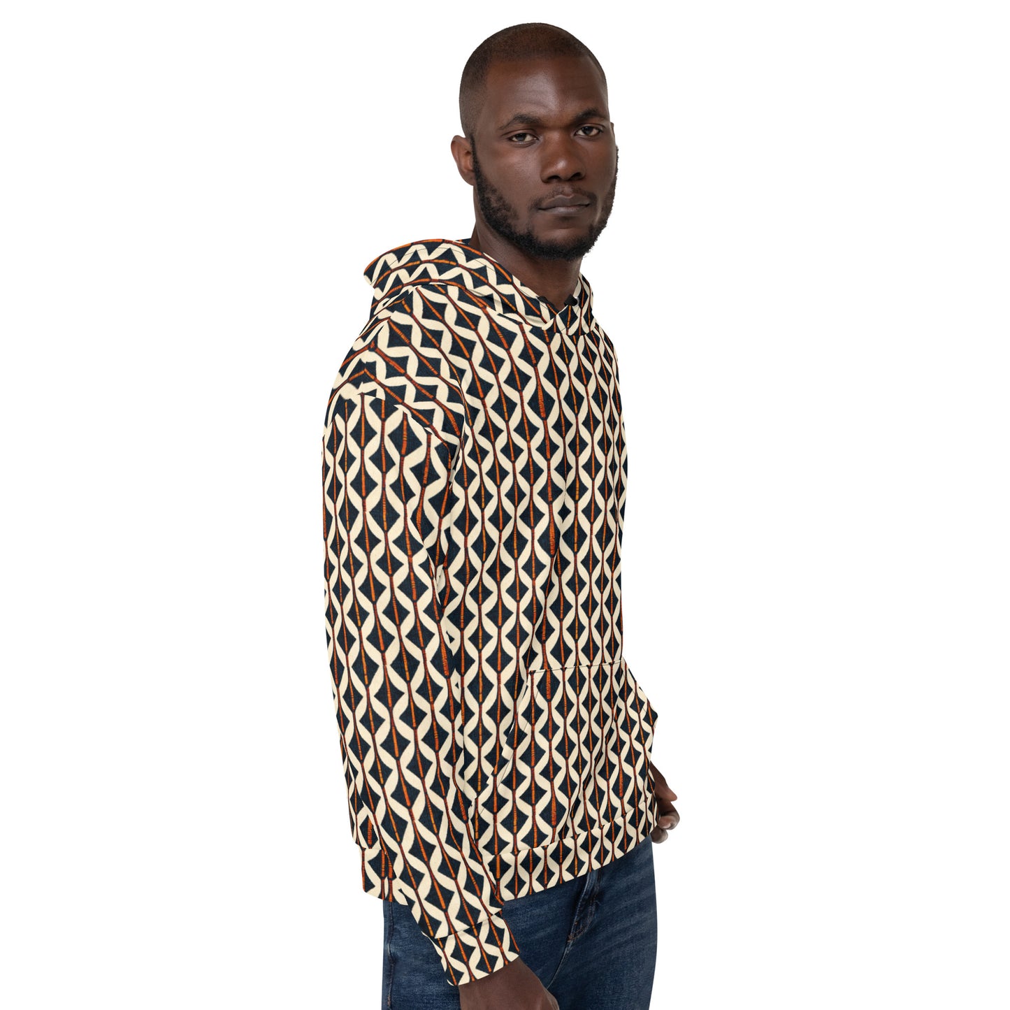 Tribal Tones In Harmony Men’s Hoodie