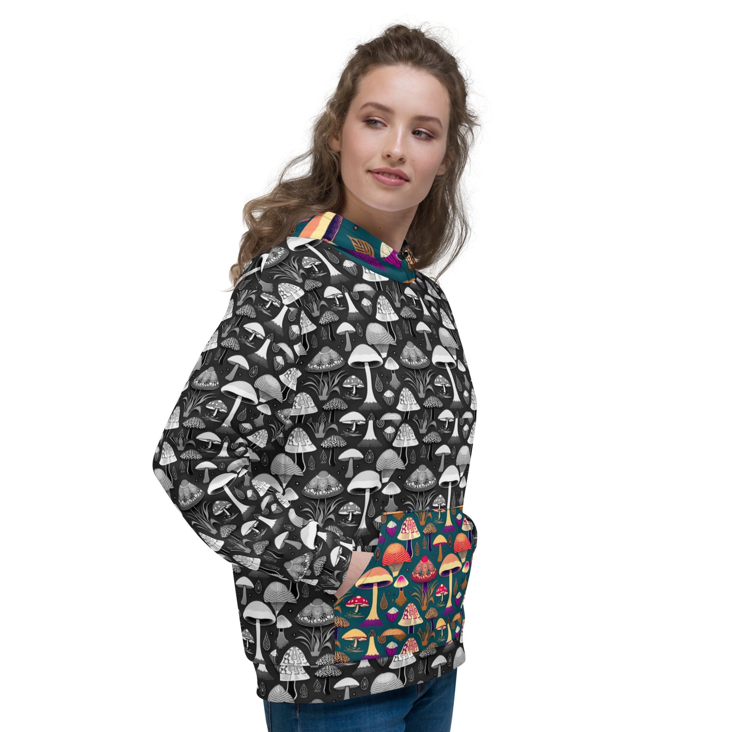 Whimsical Mushrooms Women’s Hoodie