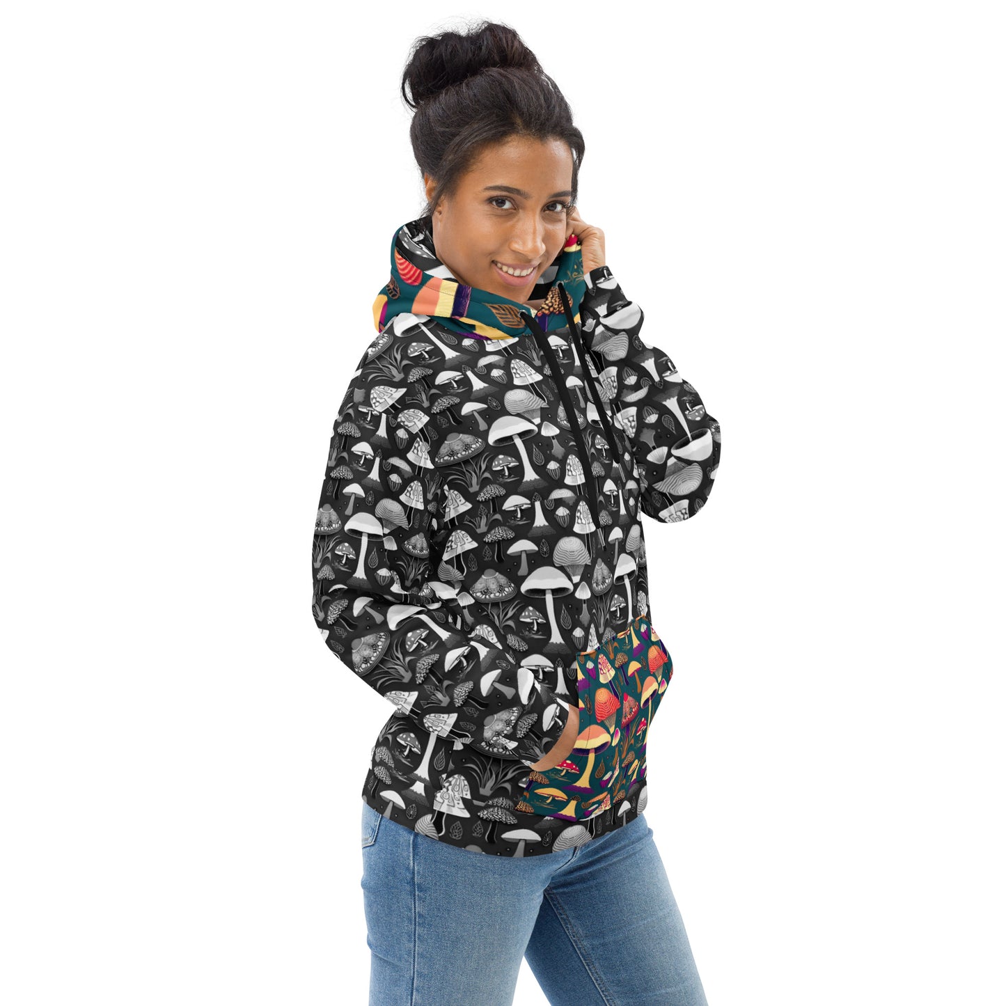 Whimsical Mushrooms Women’s Hoodie