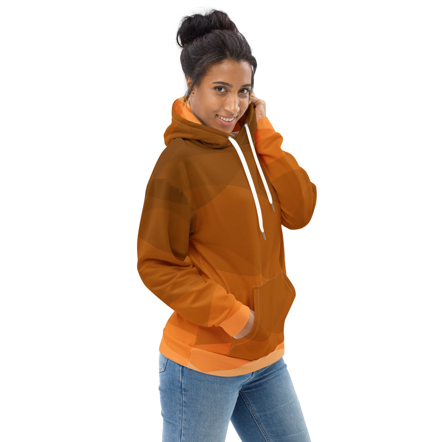 Tangerine Whirlpool Women’s Hoodie