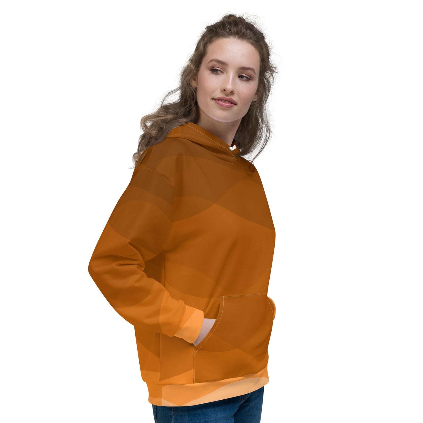 Tangerine Whirlpool Women’s Hoodie