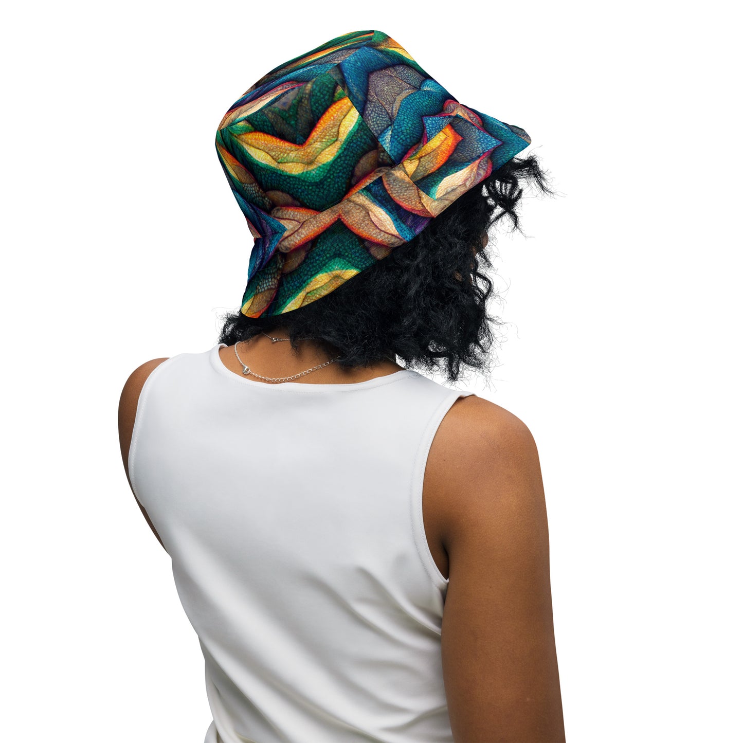 Maderaestro, the Melodic Maestro Dragon Reversible bucket hat