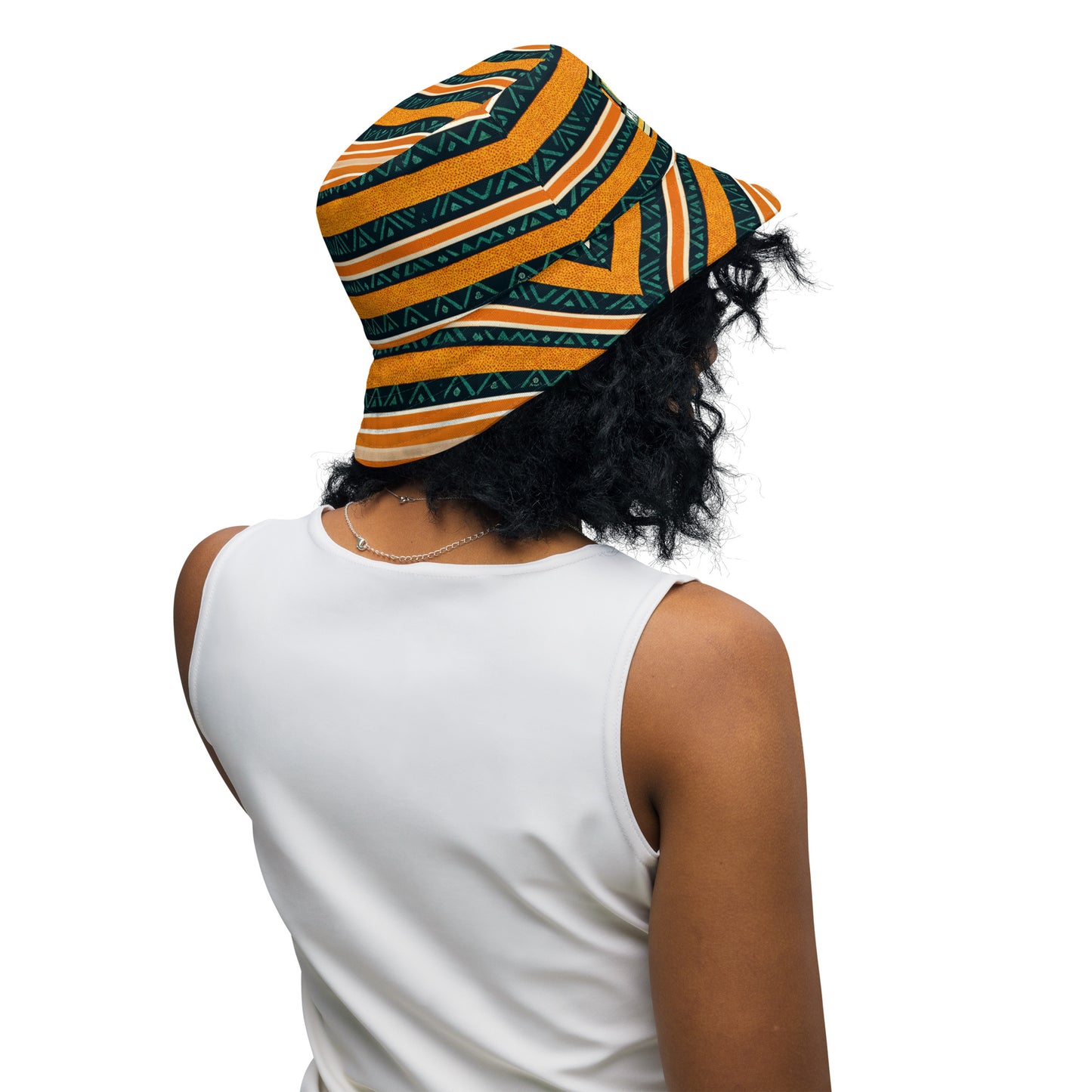 Serengeti Symphony Reversible bucket hat