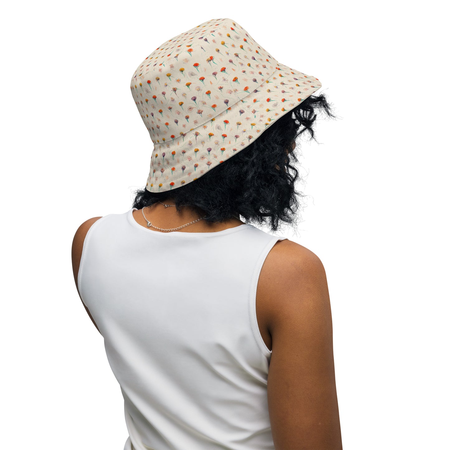 Sketches in Bloom Reversible bucket hat