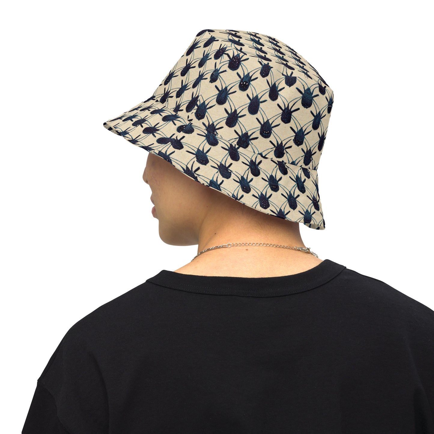 Spider Weave Reversible bucket hat