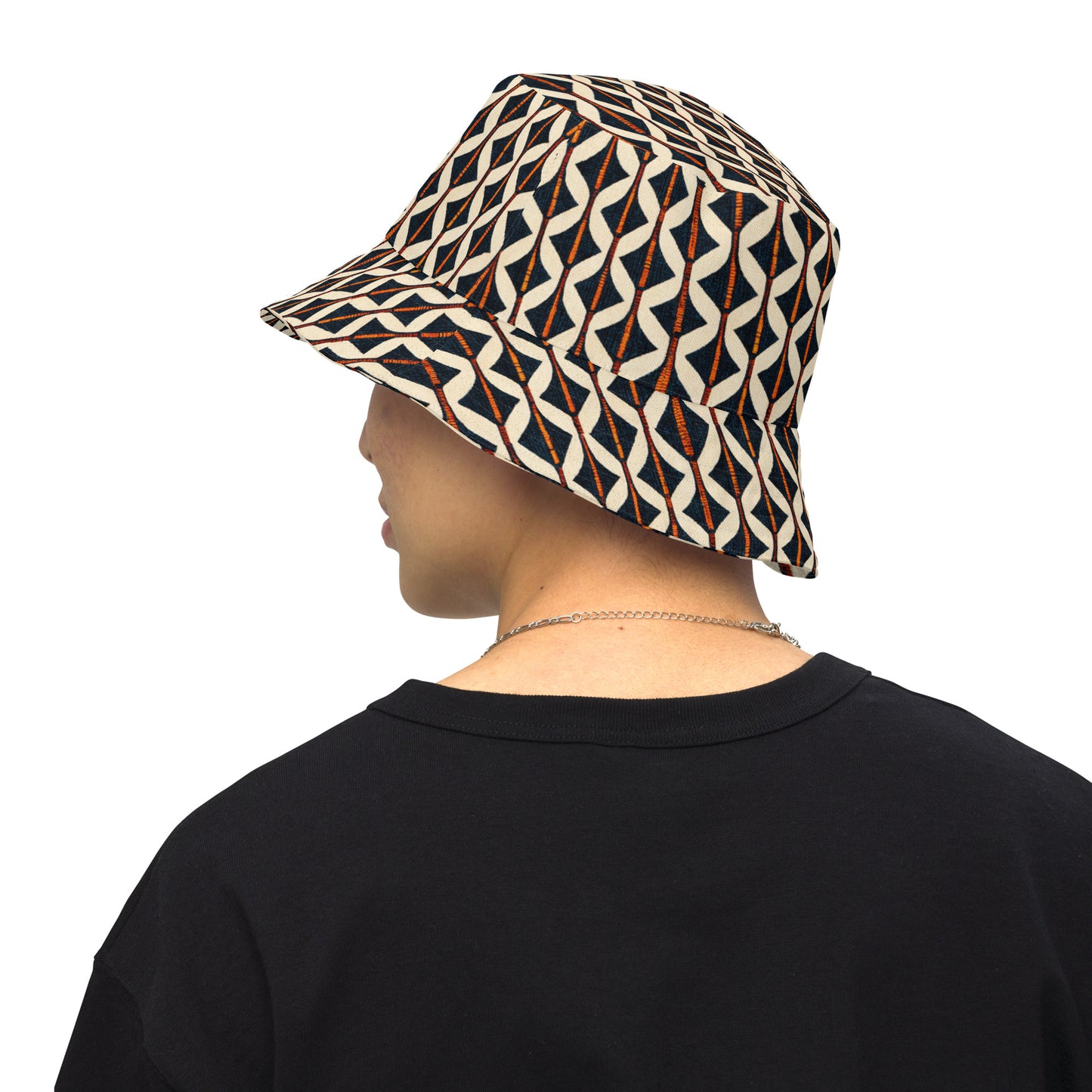 Tribal Tones In Harmony Reversible bucket hat