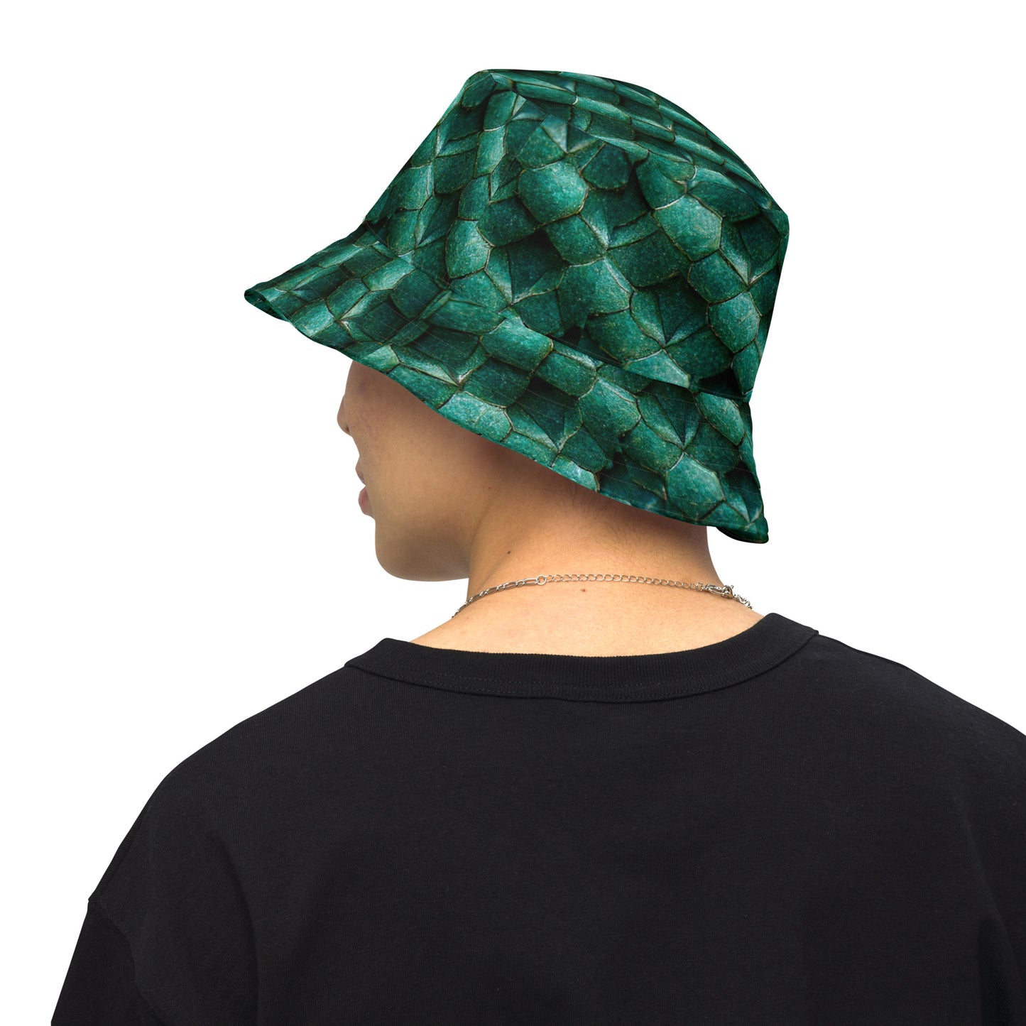 Emeralda the Great Forest Dragon Emeralda the Great Forest Dragon Reversible bucket hat