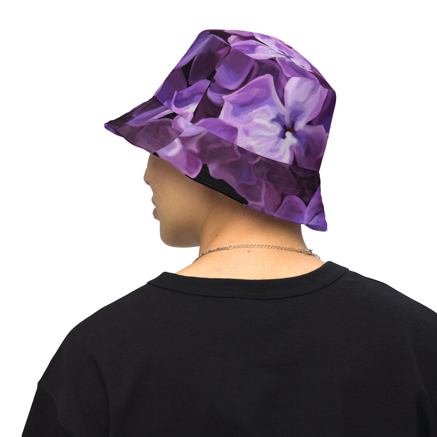 Jimmy’s Lilac Reversible bucket hat