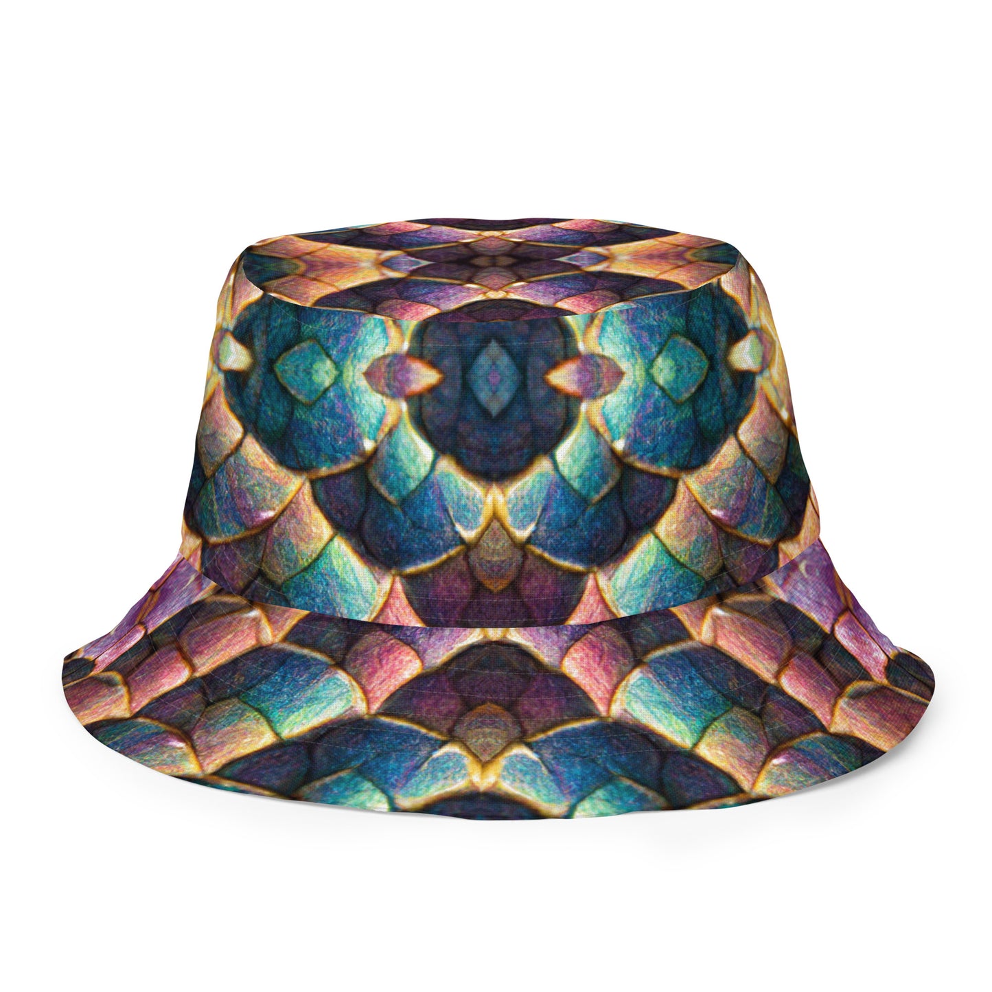 Joannesong, the Prismatic Wilderness Muse Reversible bucket hat