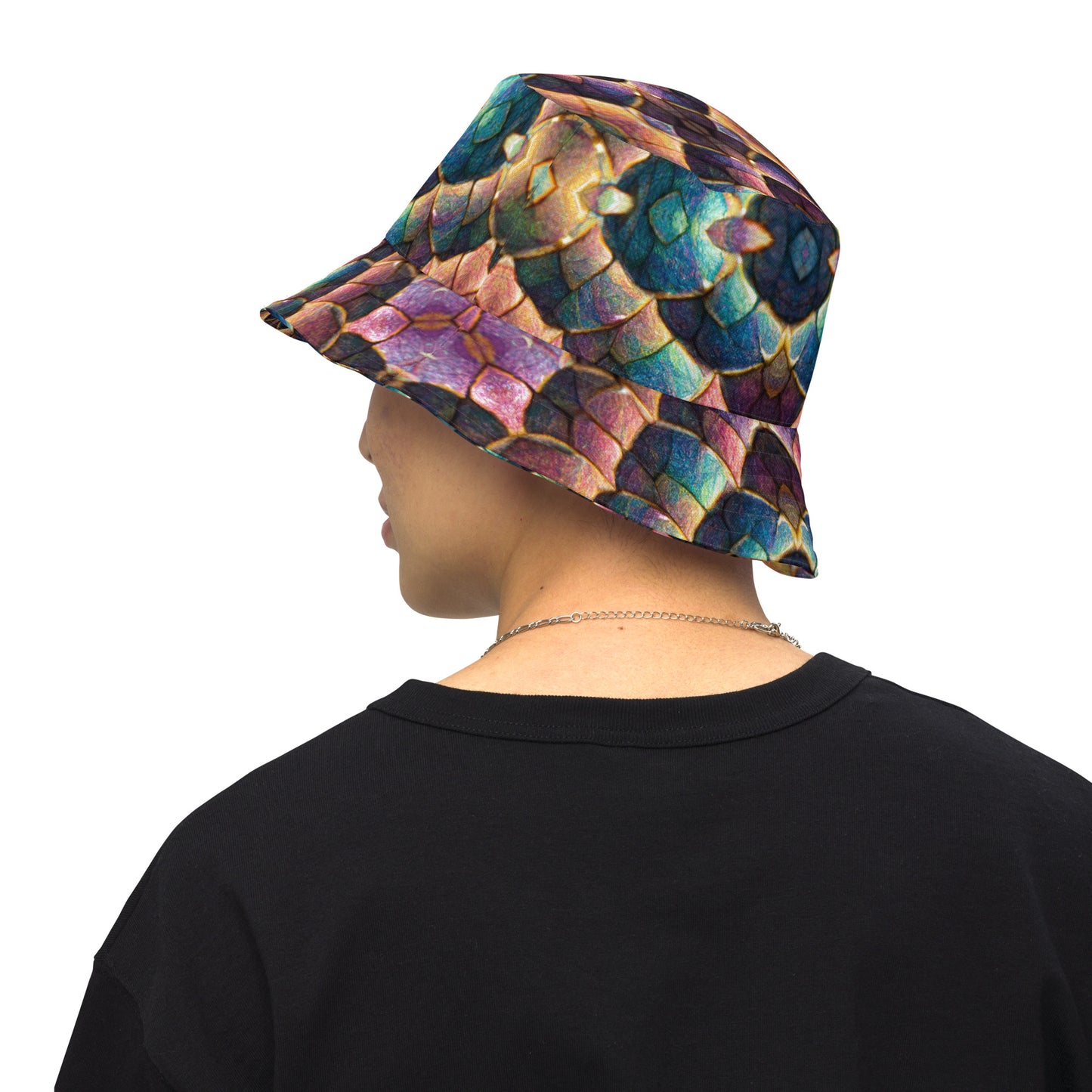 Joannesong, the Prismatic Wilderness Muse Reversible bucket hat