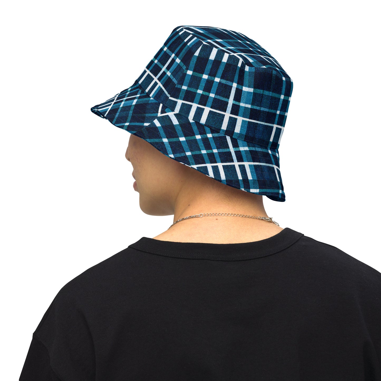 Royal Blue Scottish Heritage Reversible bucket hat