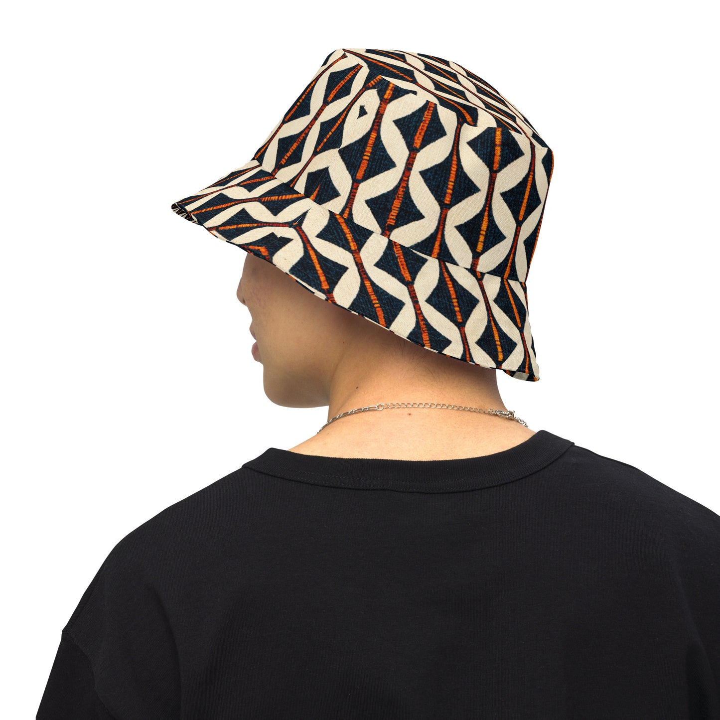 Tribal Tones In Harmony Reversible bucket hat