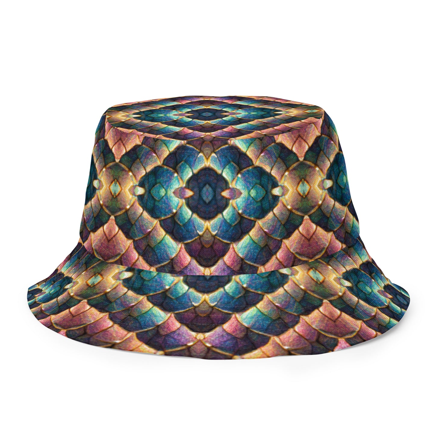 Joannesong, the Prismatic Wilderness Muse Reversible bucket hat