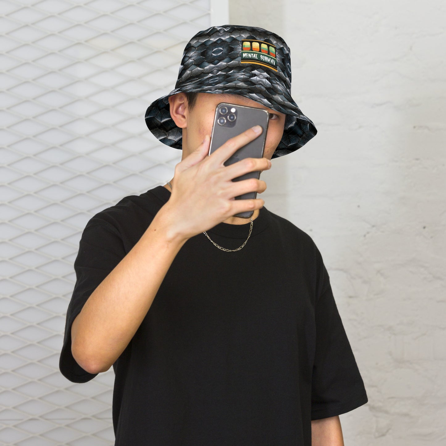 Josephus, the Ironclad Guardian Reversible bucket hat