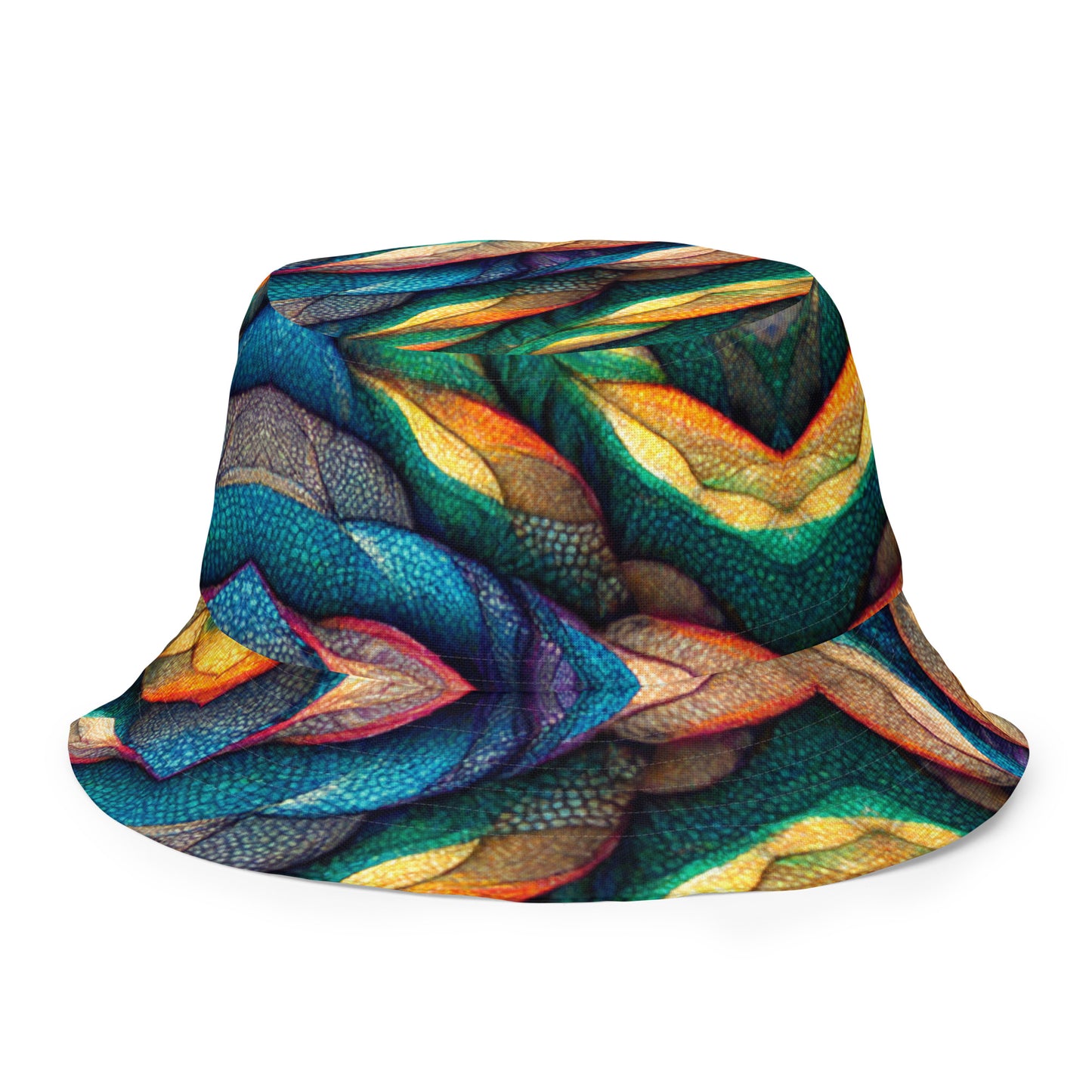 Maderaestro, the Melodic Maestro Dragon Reversible bucket hat