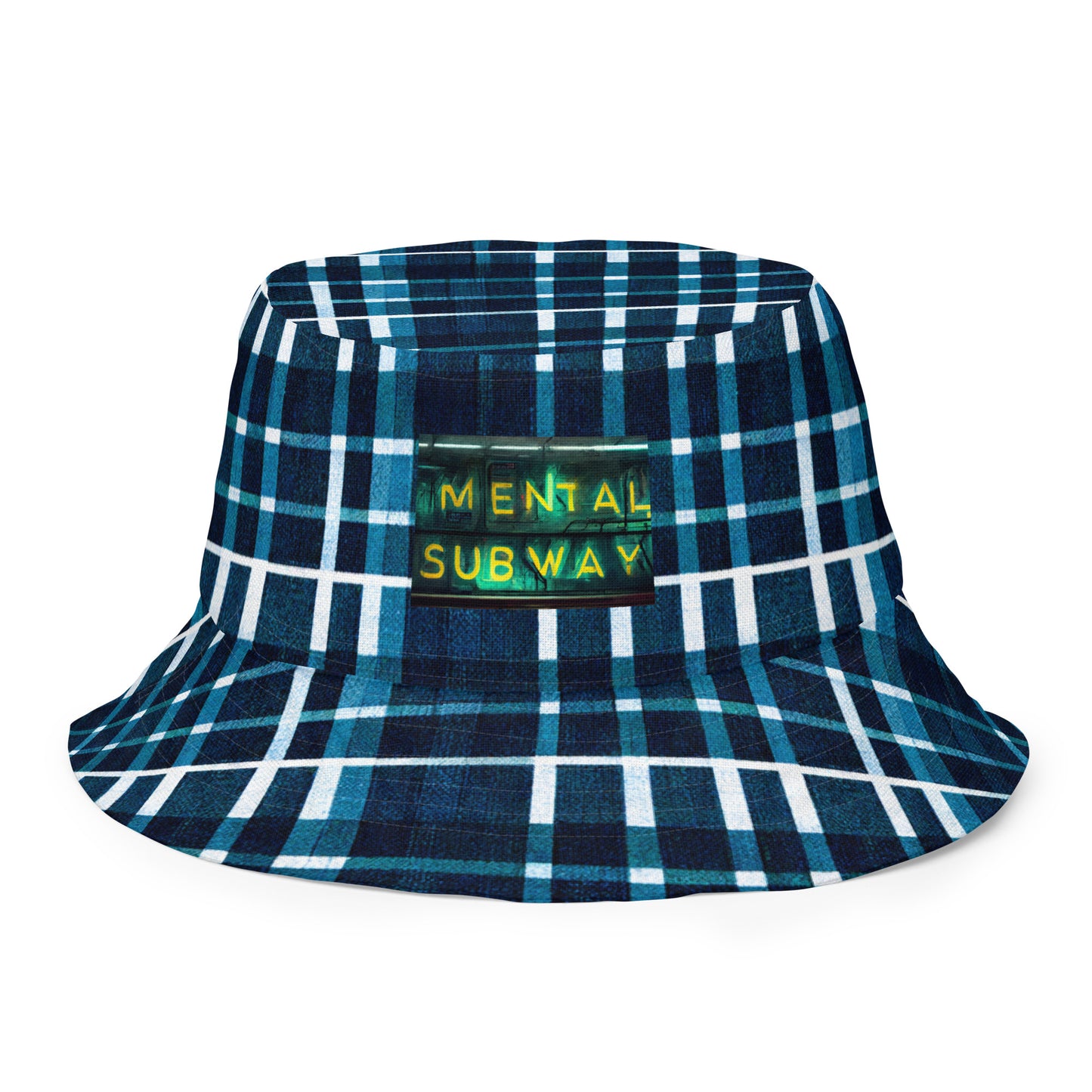 Royal Blue Scottish Heritage Reversible bucket hat