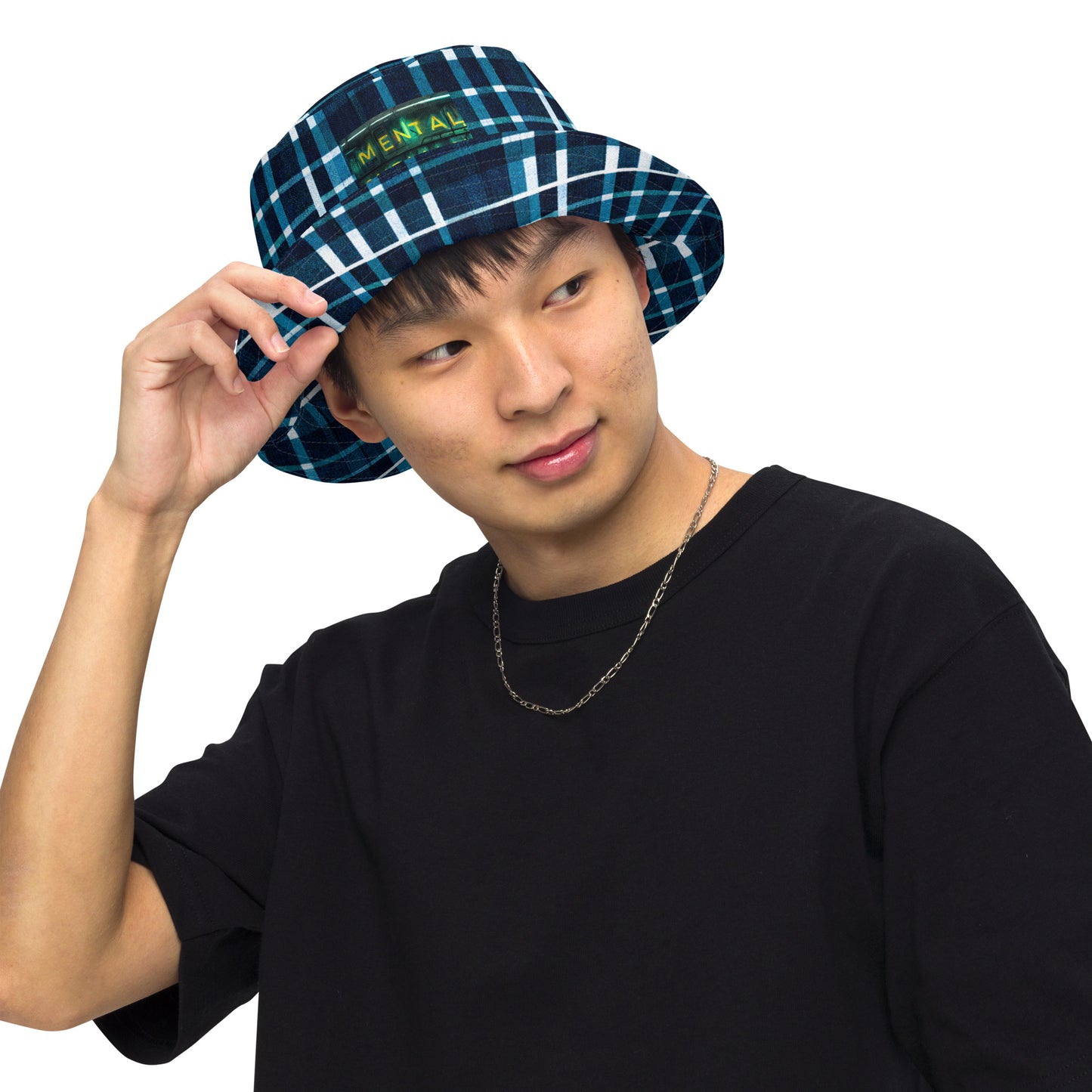 Royal Blue Scottish Heritage Reversible bucket hat