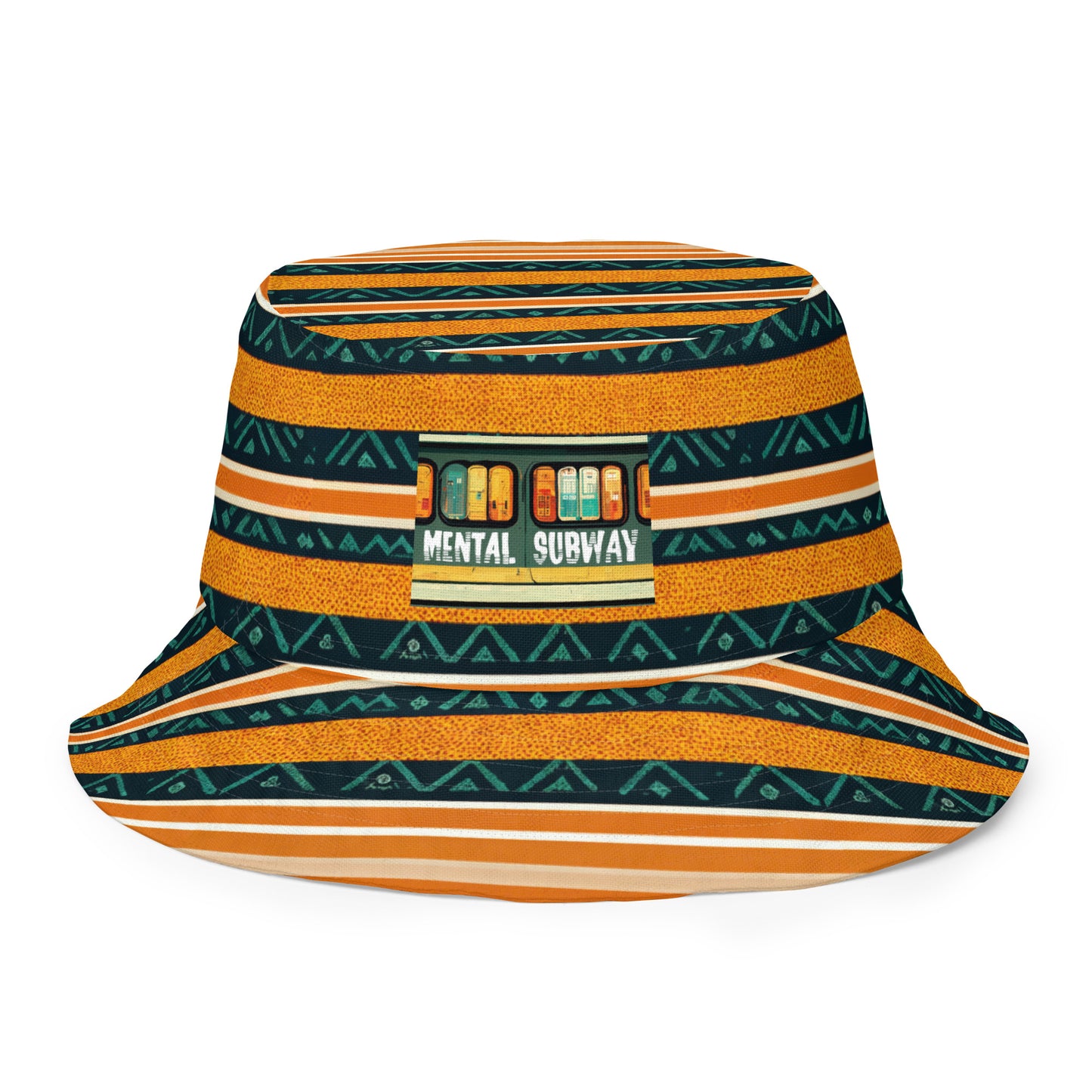Serengeti Symphony Reversible bucket hat