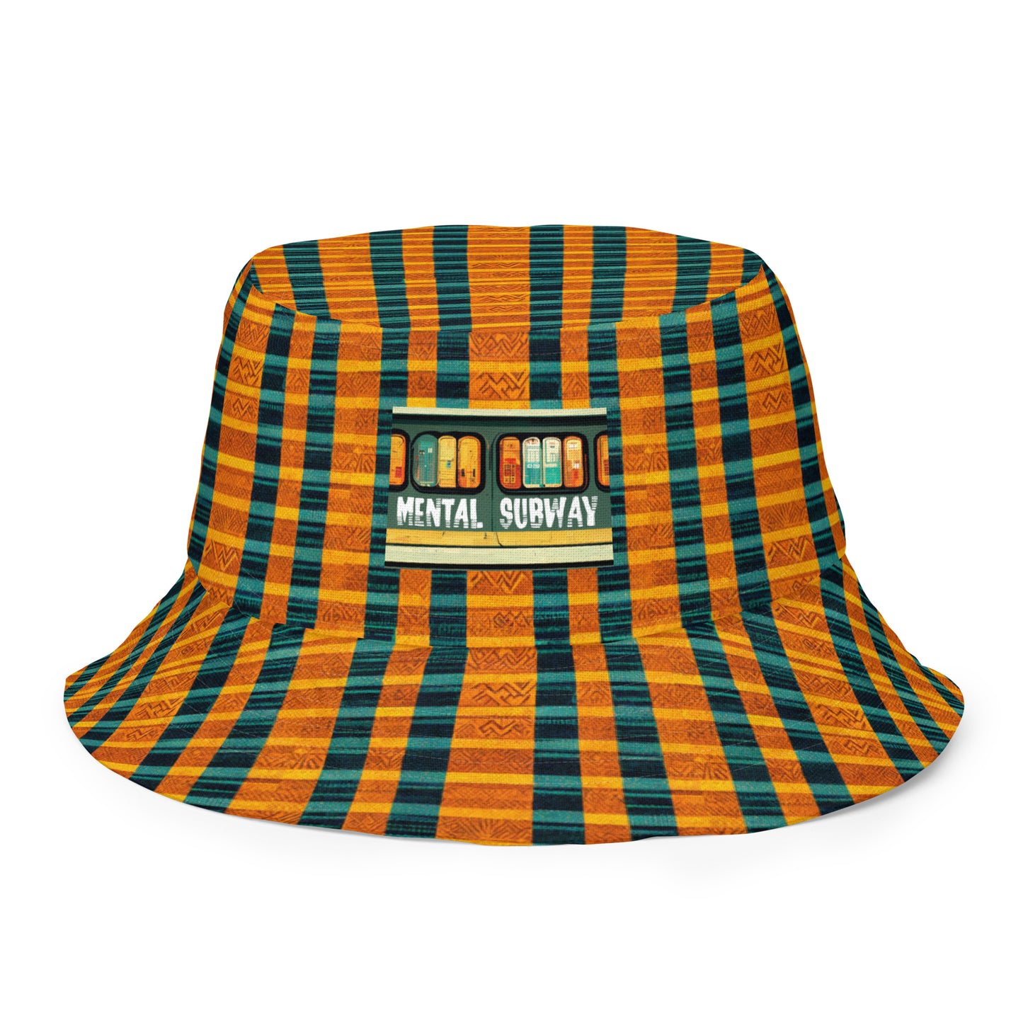 Sunset & Surf Reversible bucket hat