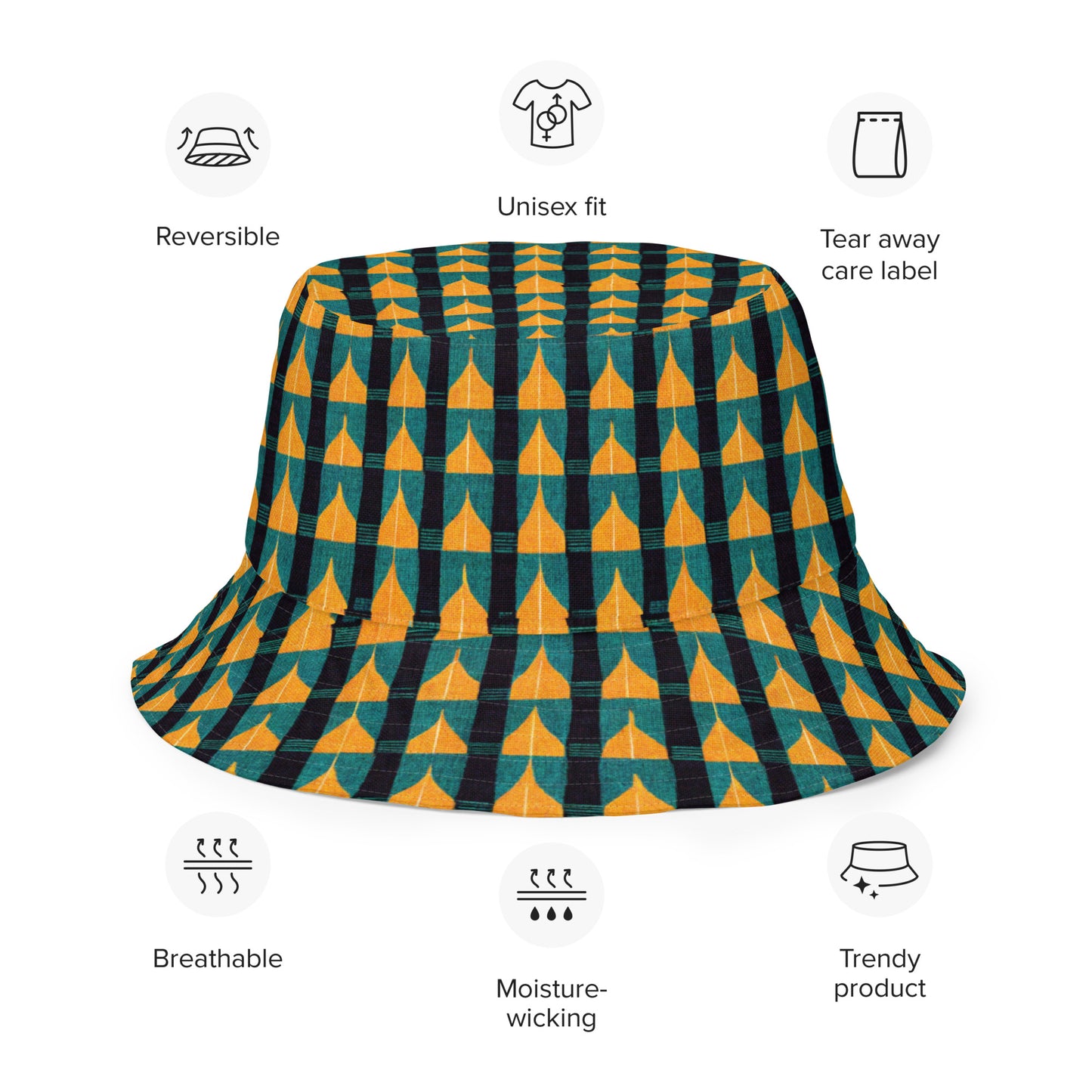 Tribal Traditions Reversible bucket hat