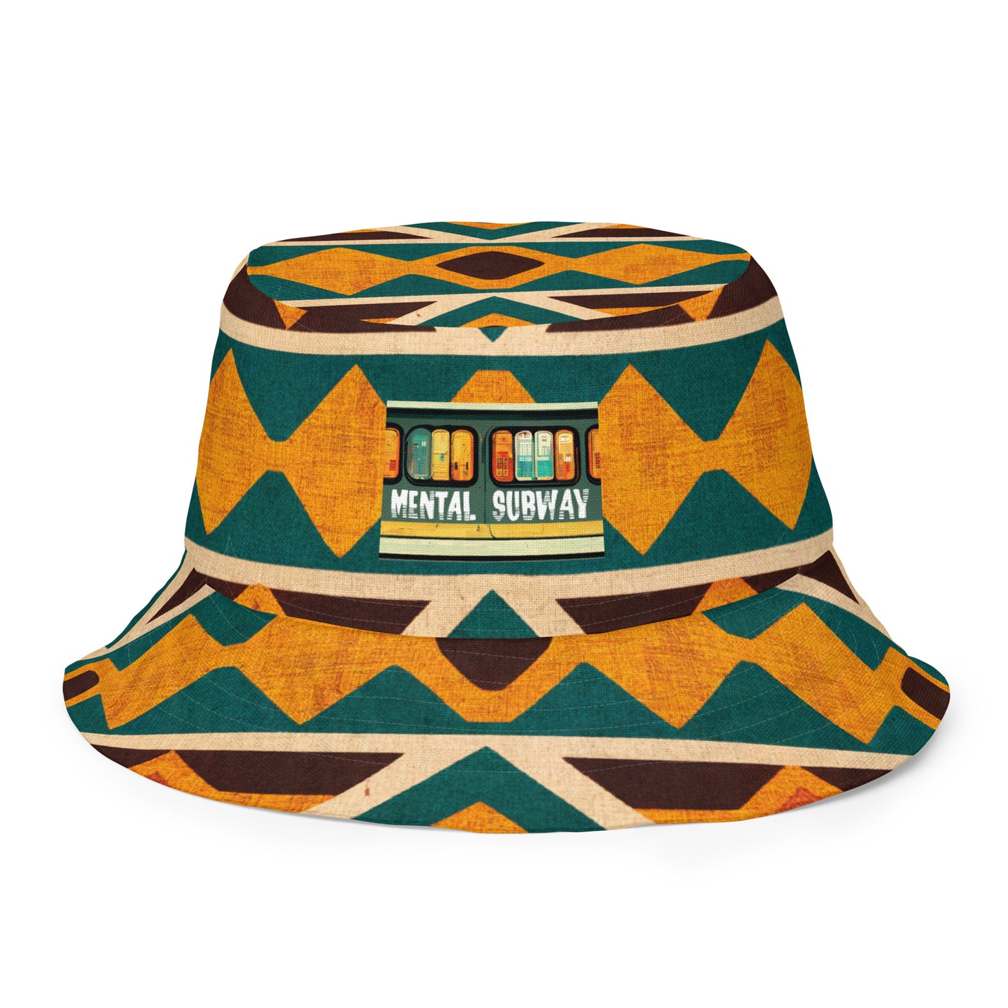 Tropical Diamond Tango Reversible bucket hat