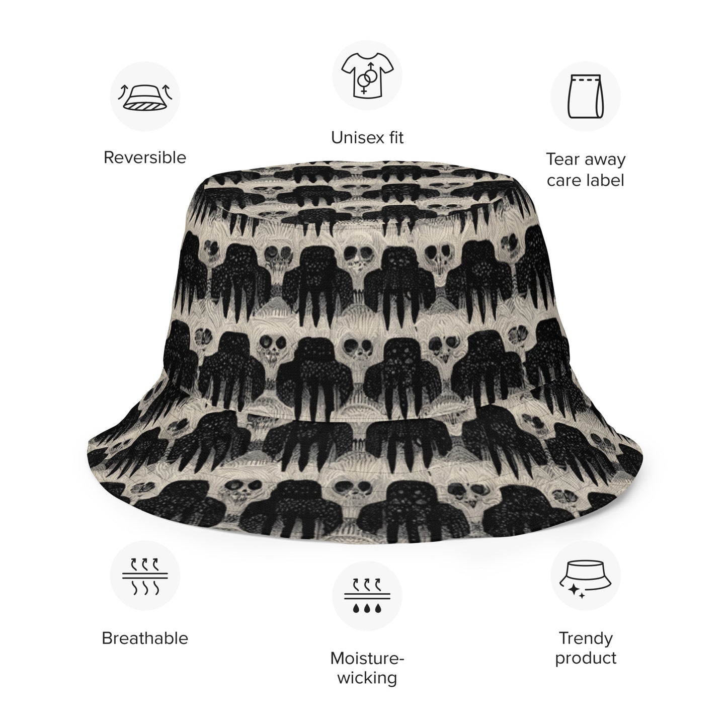 X-Ray Mirage Reversible bucket hat