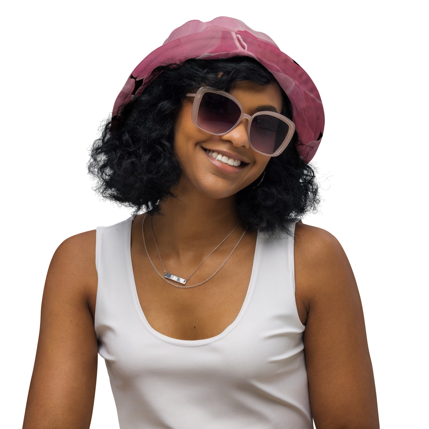 Carol’s Hydrangea Reversible bucket hat