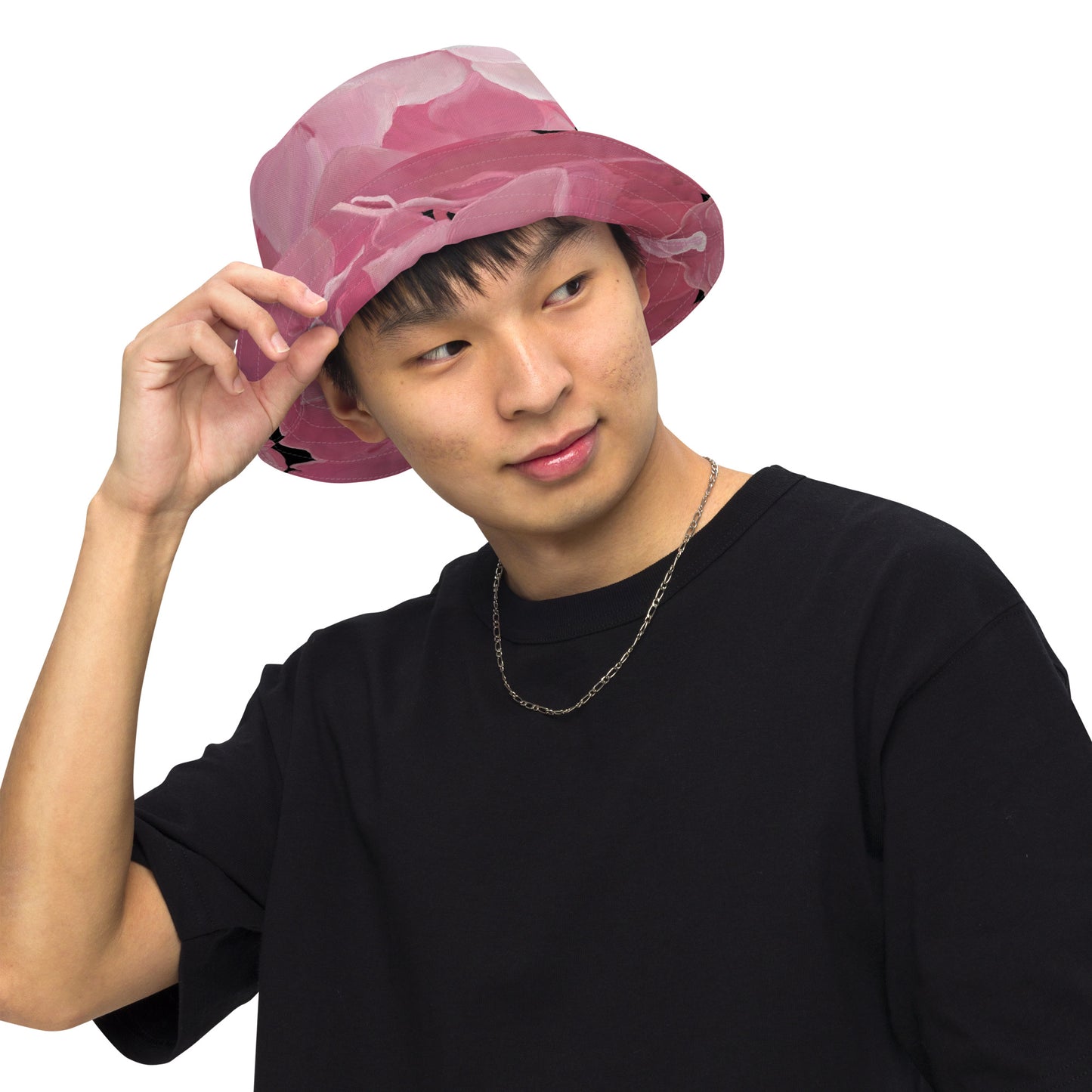 Carol’s Hydrangea Reversible bucket hat