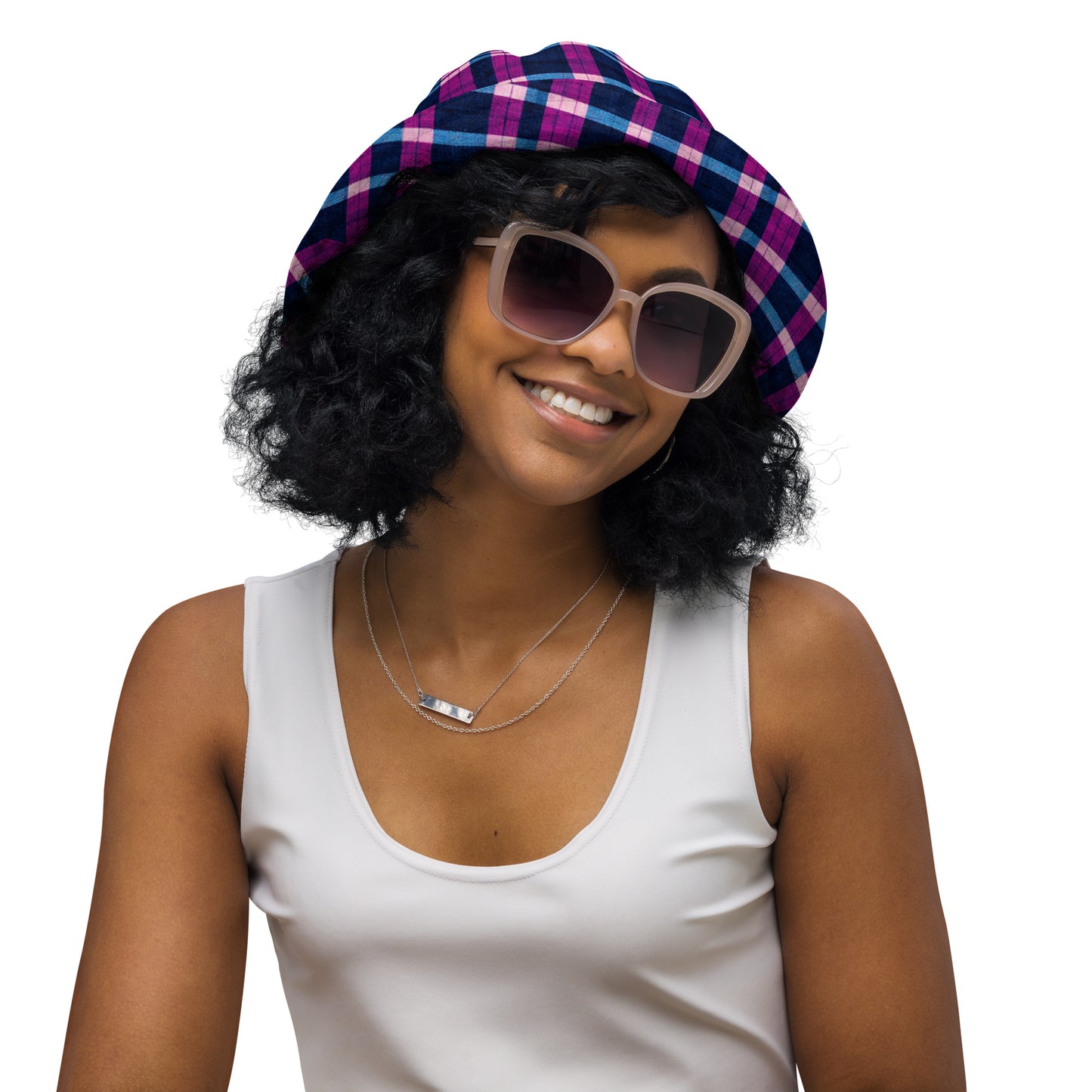 Royal Highlander Plaid Reversible bucket hat