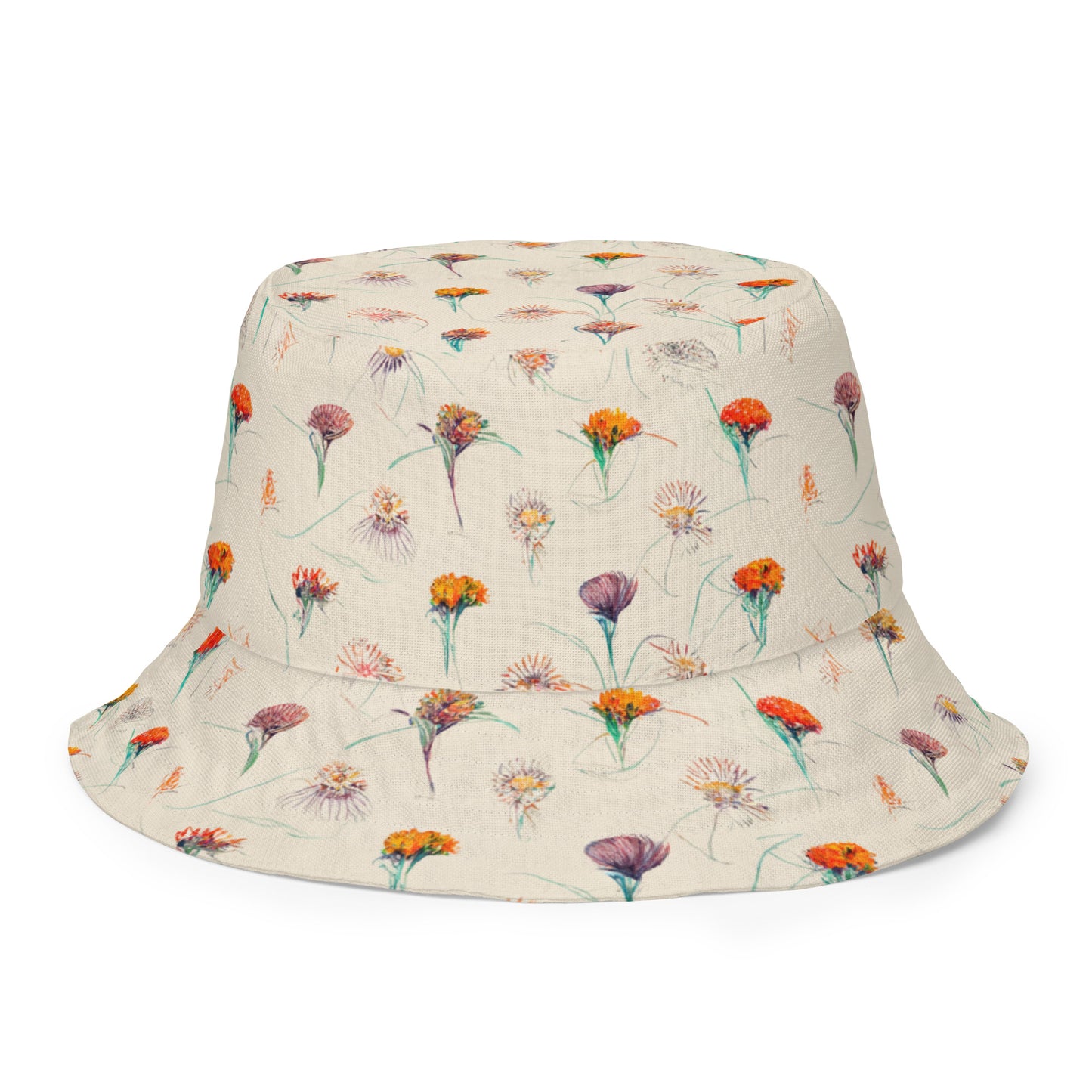 Sketches in Bloom Reversible bucket hat