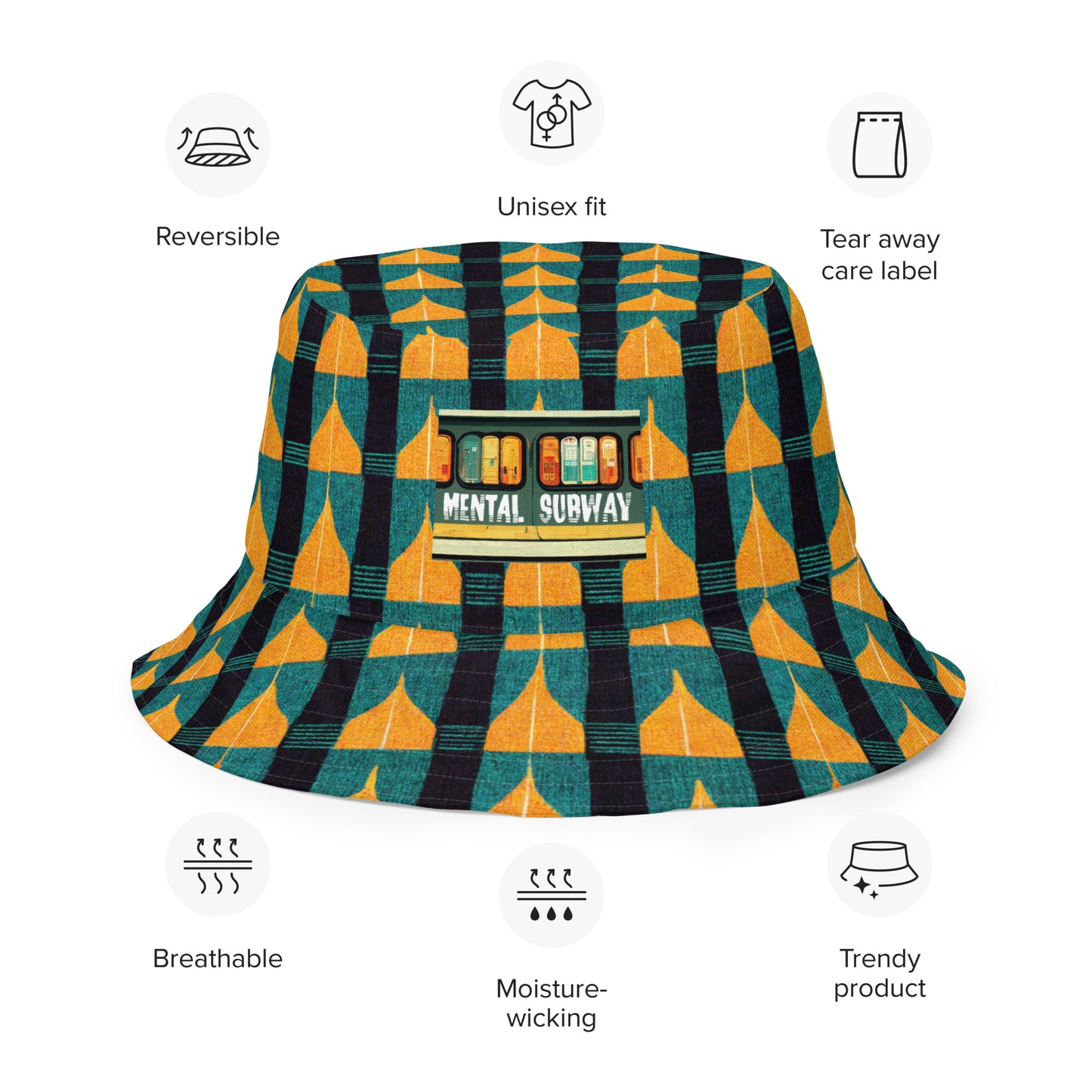 Tribal Traditions Reversible bucket hat