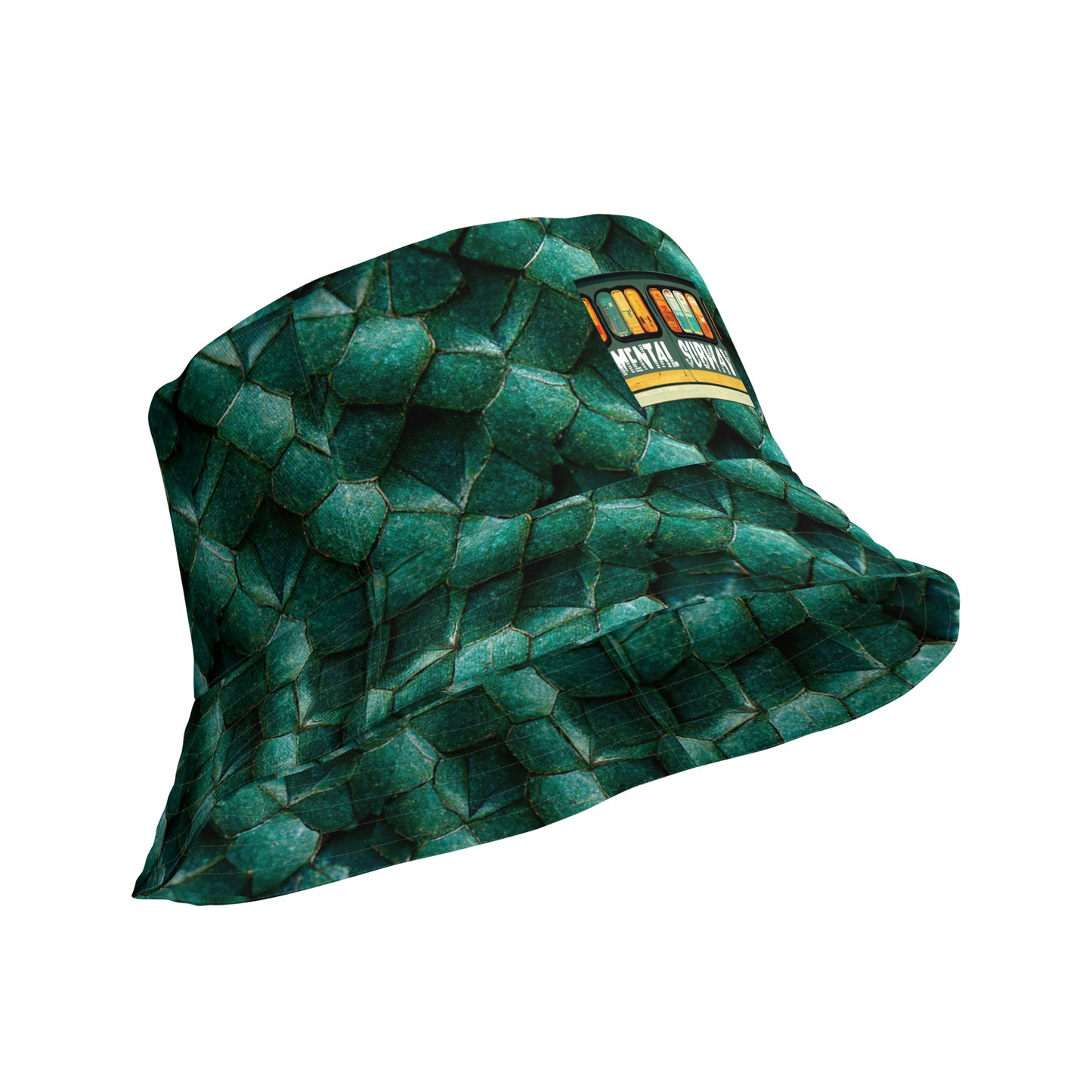 Emeralda the Great Forest Dragon Emeralda the Great Forest Dragon Reversible bucket hat