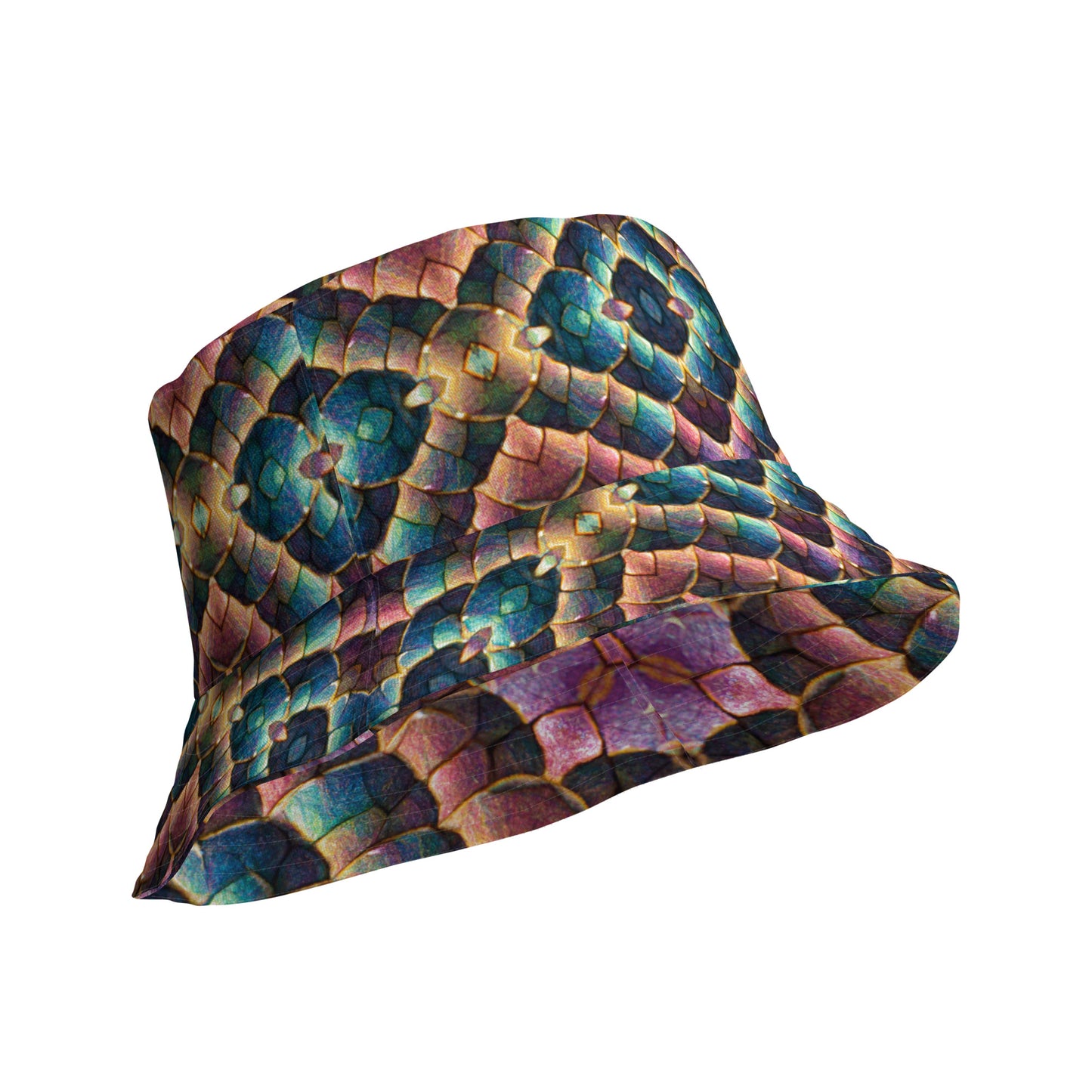 Joannesong, the Prismatic Wilderness Muse Reversible bucket hat