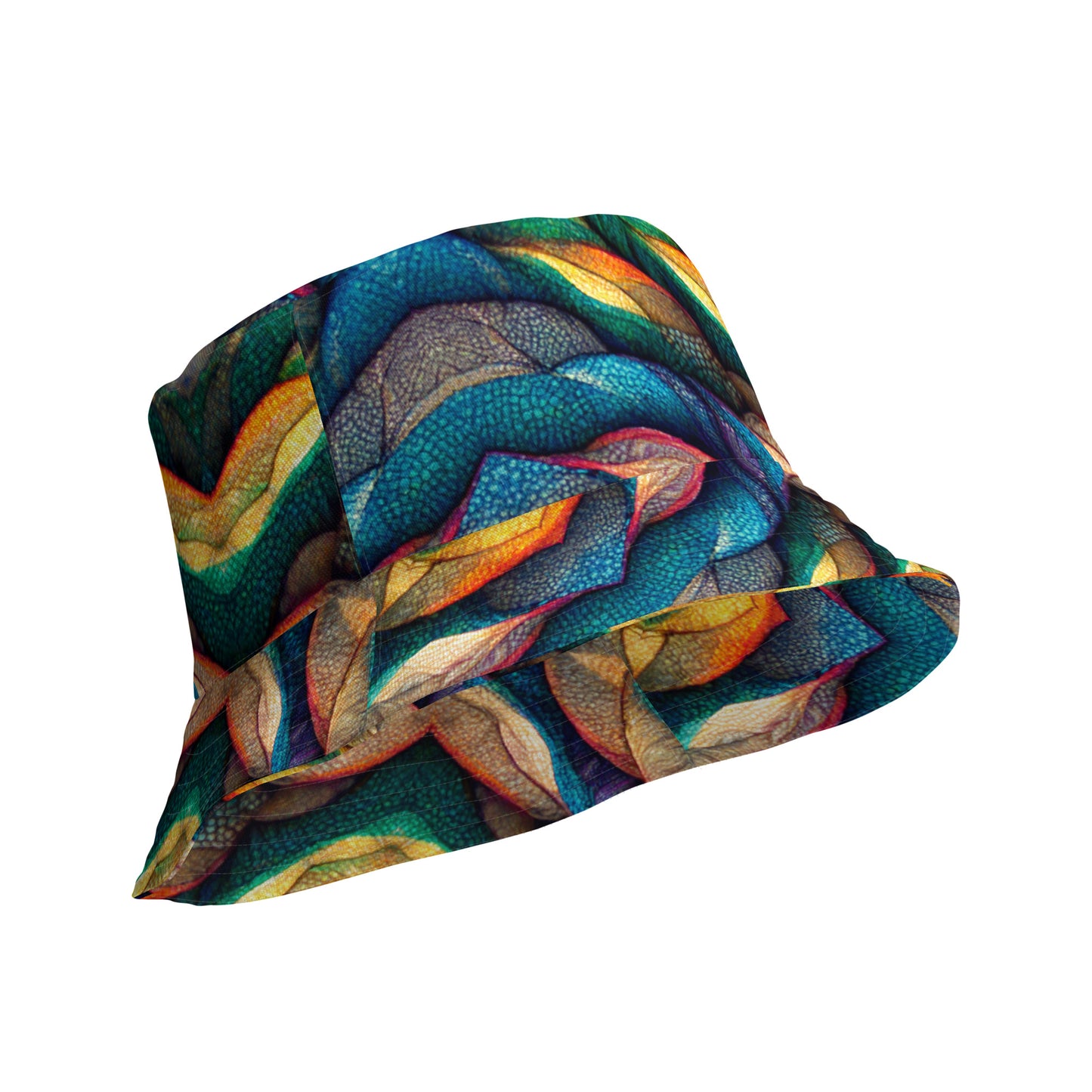 Maderaestro, the Melodic Maestro Dragon Reversible bucket hat