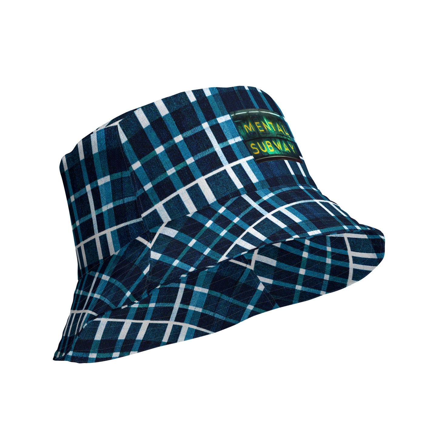 Royal Blue Scottish Heritage Reversible bucket hat