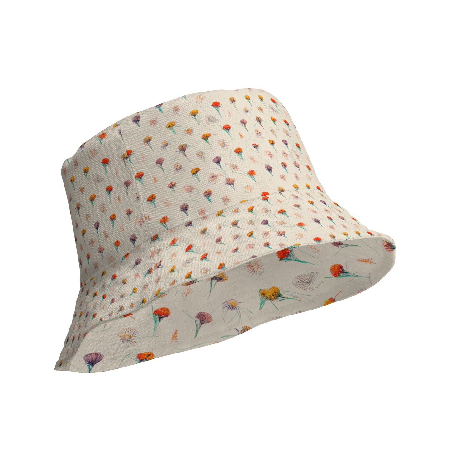 Sketches in Bloom Reversible bucket hat