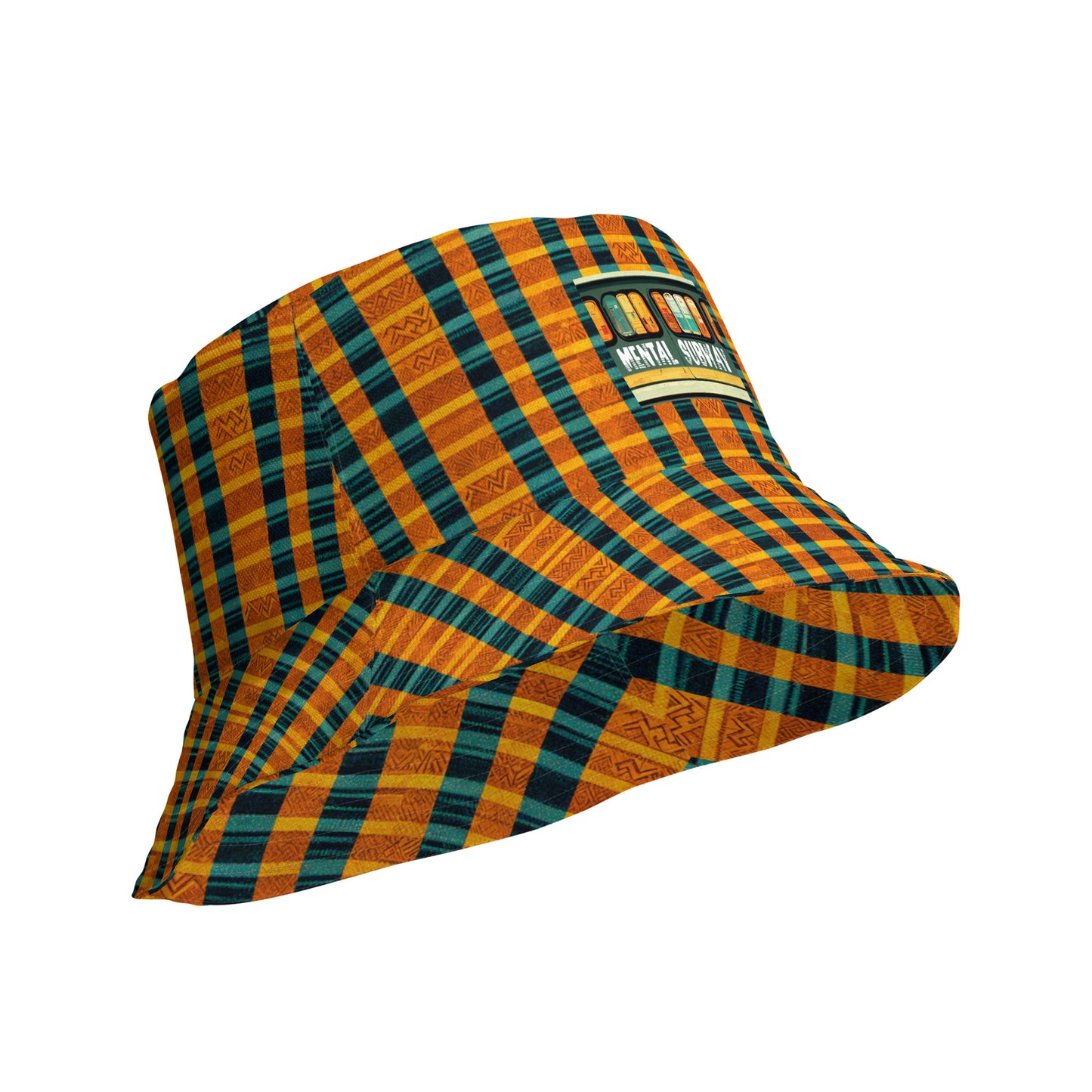 Sunset & Surf Reversible bucket hat