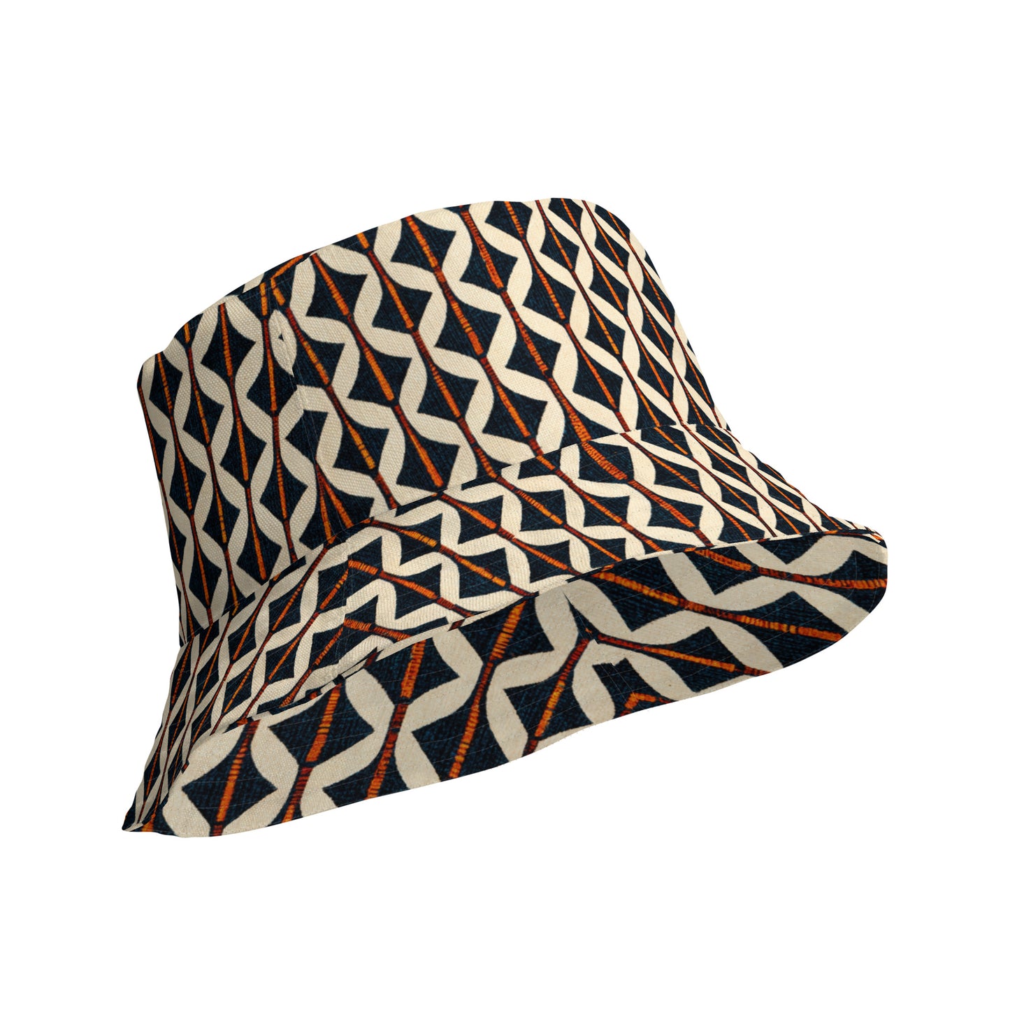 Tribal Tones In Harmony Reversible bucket hat