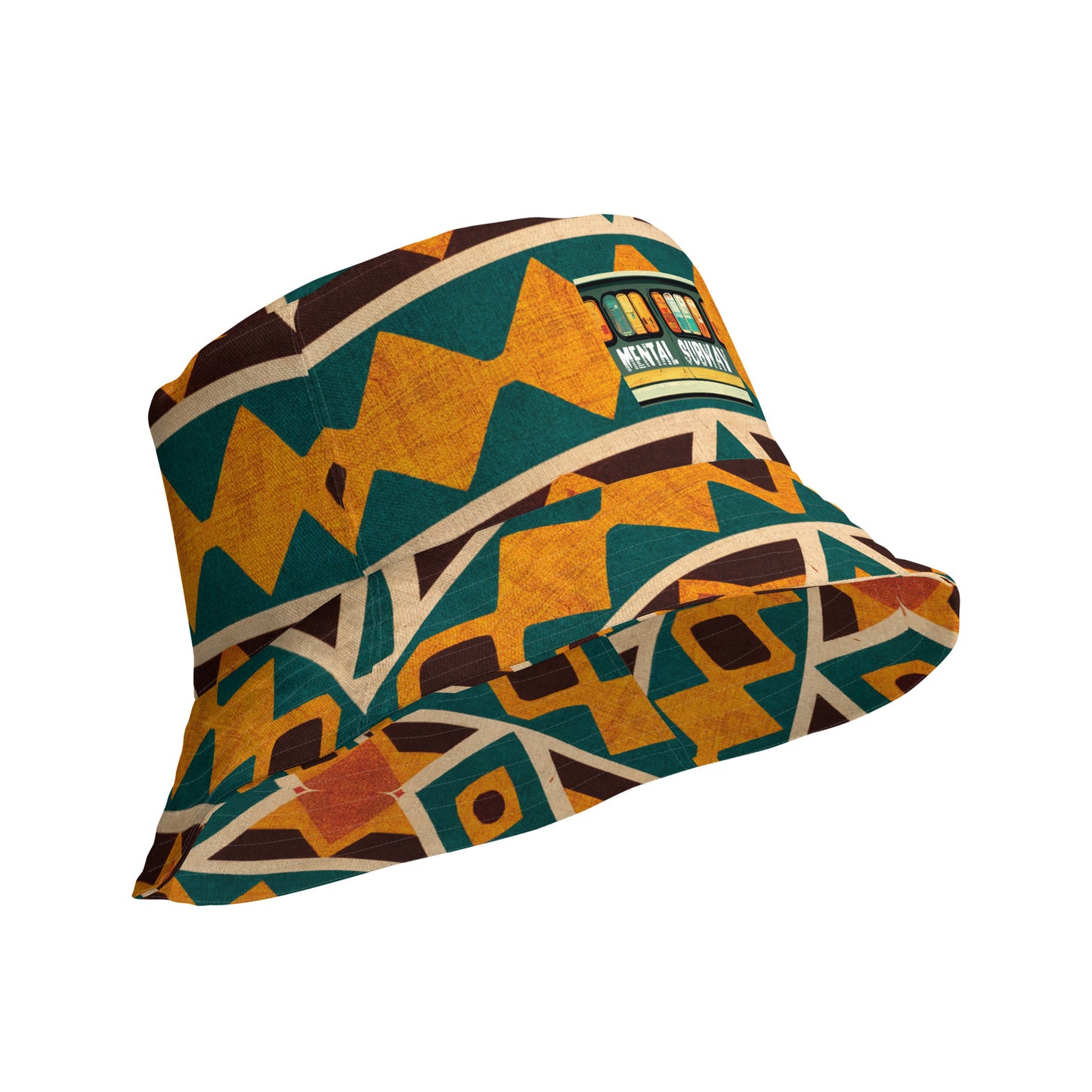 Tropical Diamond Tango Reversible bucket hat