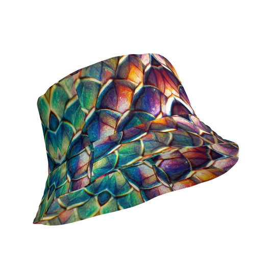 Margonithia, the Glittering Rainbow Sovereign Reversible bucket hat