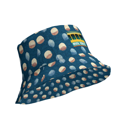 Play Ball Reversible bucket hat