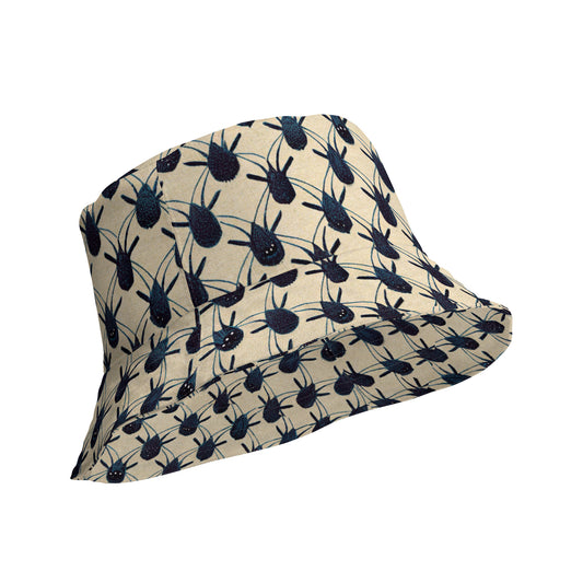 Spider Weave Reversible bucket hat