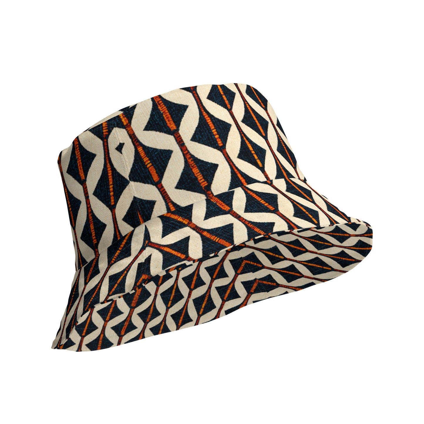 Tribal Tones In Harmony Reversible bucket hat