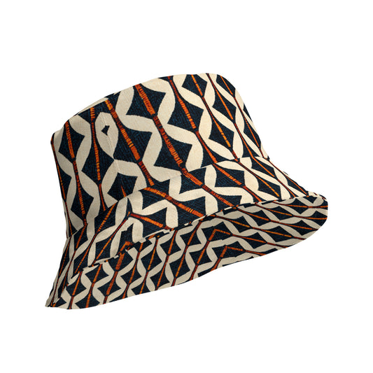 Tribal Tones In Harmony Reversible bucket hat