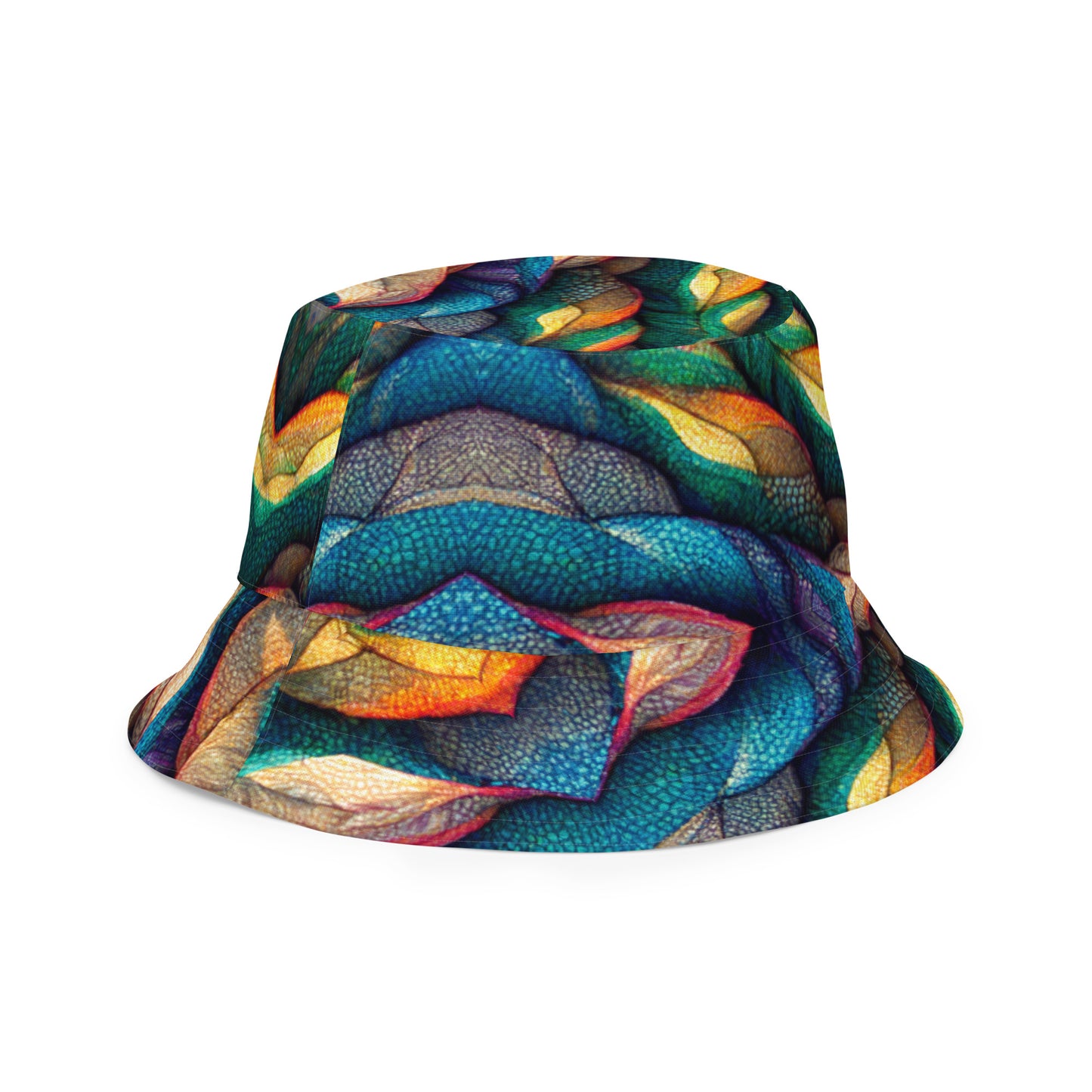 Maderaestro, the Melodic Maestro Dragon Reversible bucket hat